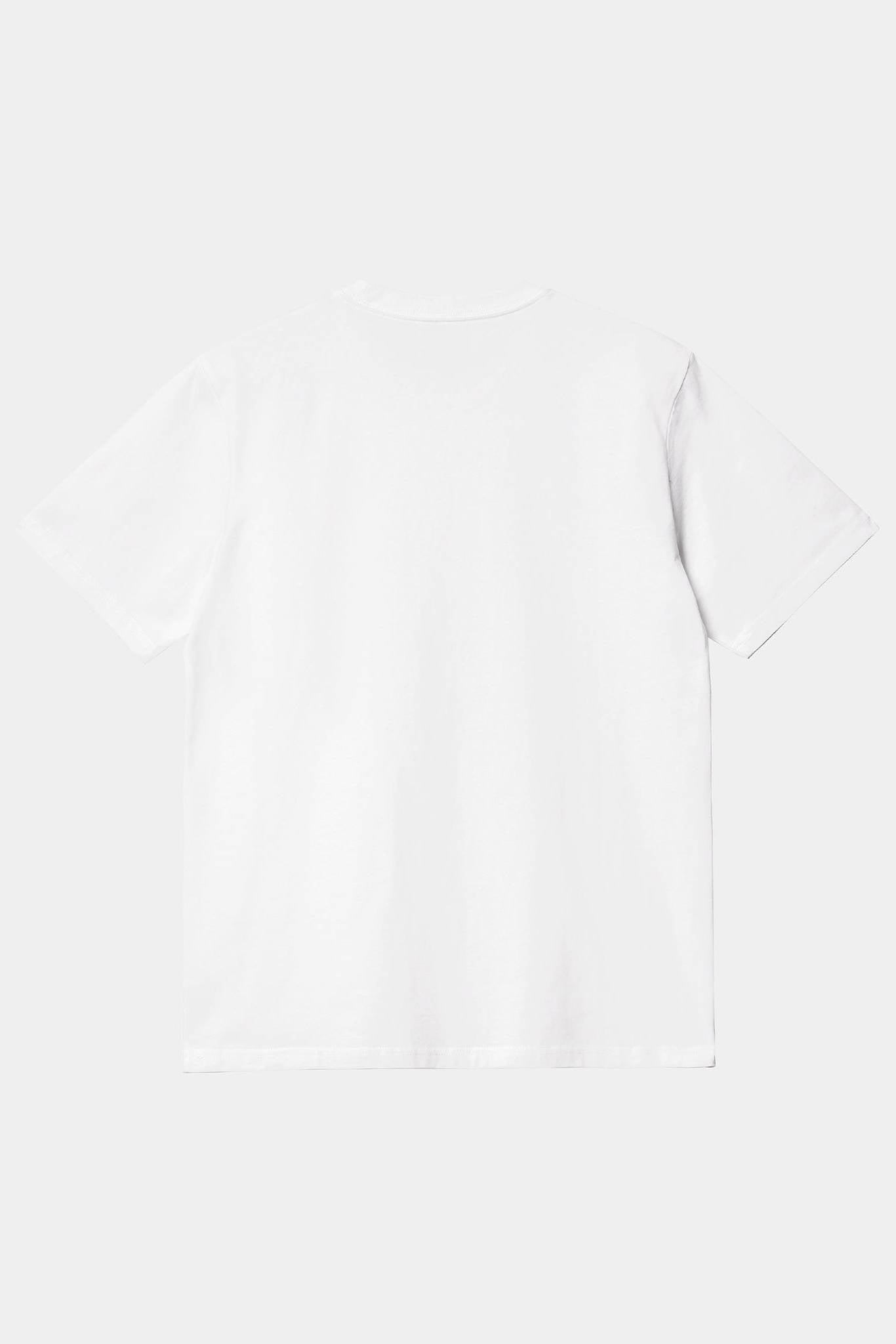 CARHARTT WIP - S/S Base T-Shirt - White Black - BACKYARD