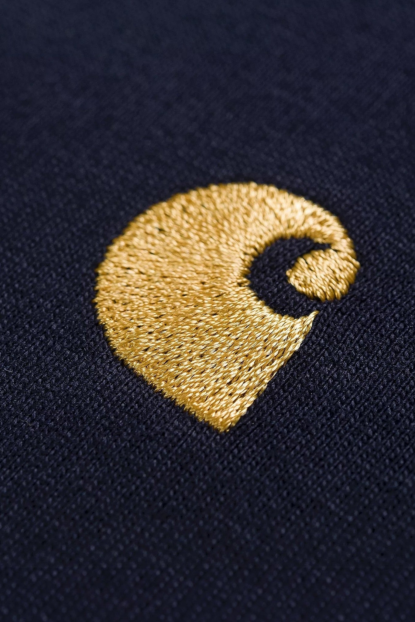 CARHARTT WIP - S/S Chase T-Shirt - Dark Navy Gold - BACKYARD