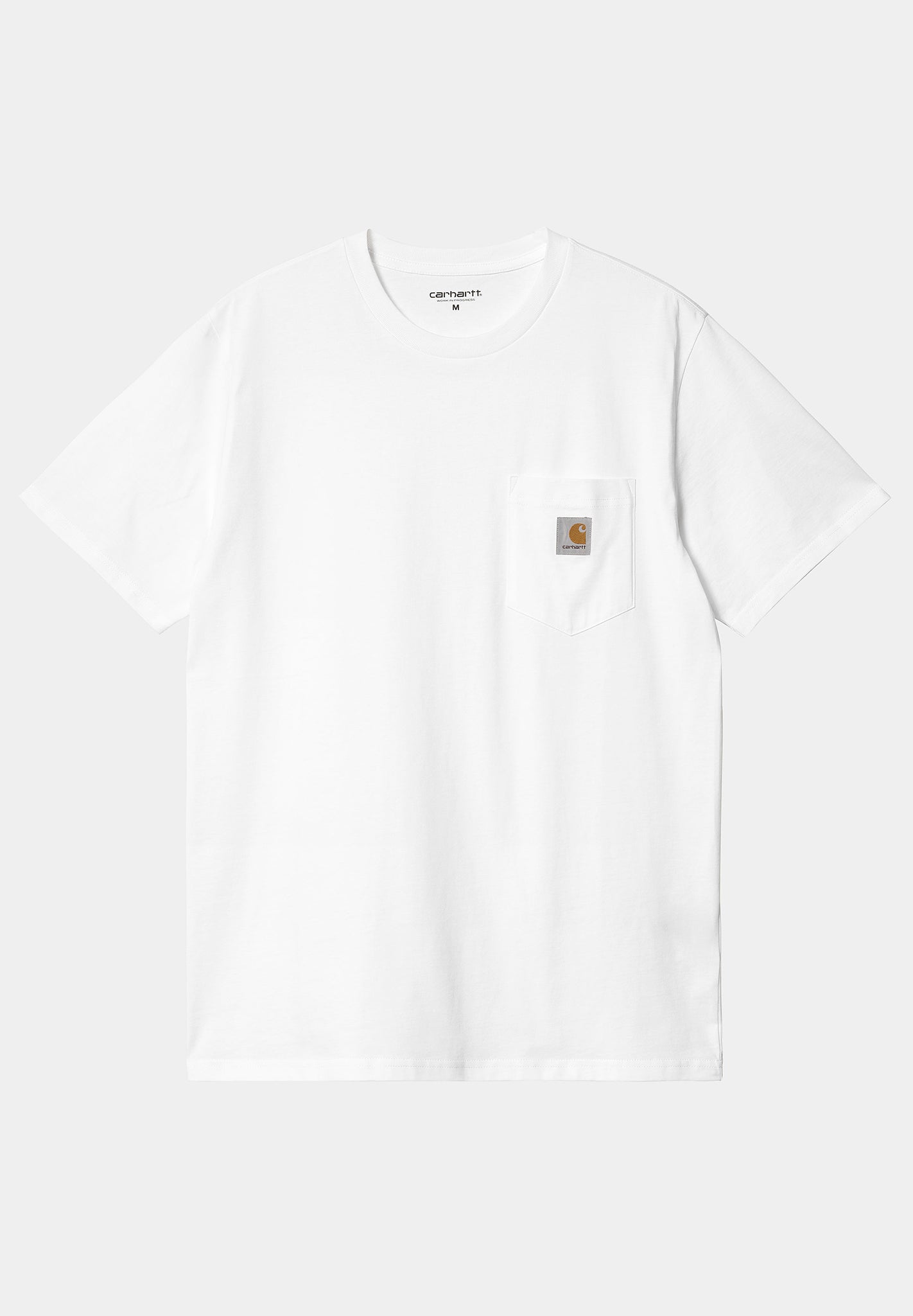 CARHARTT WIP - S/S Pocket T-Shirt - White - BACKYARD