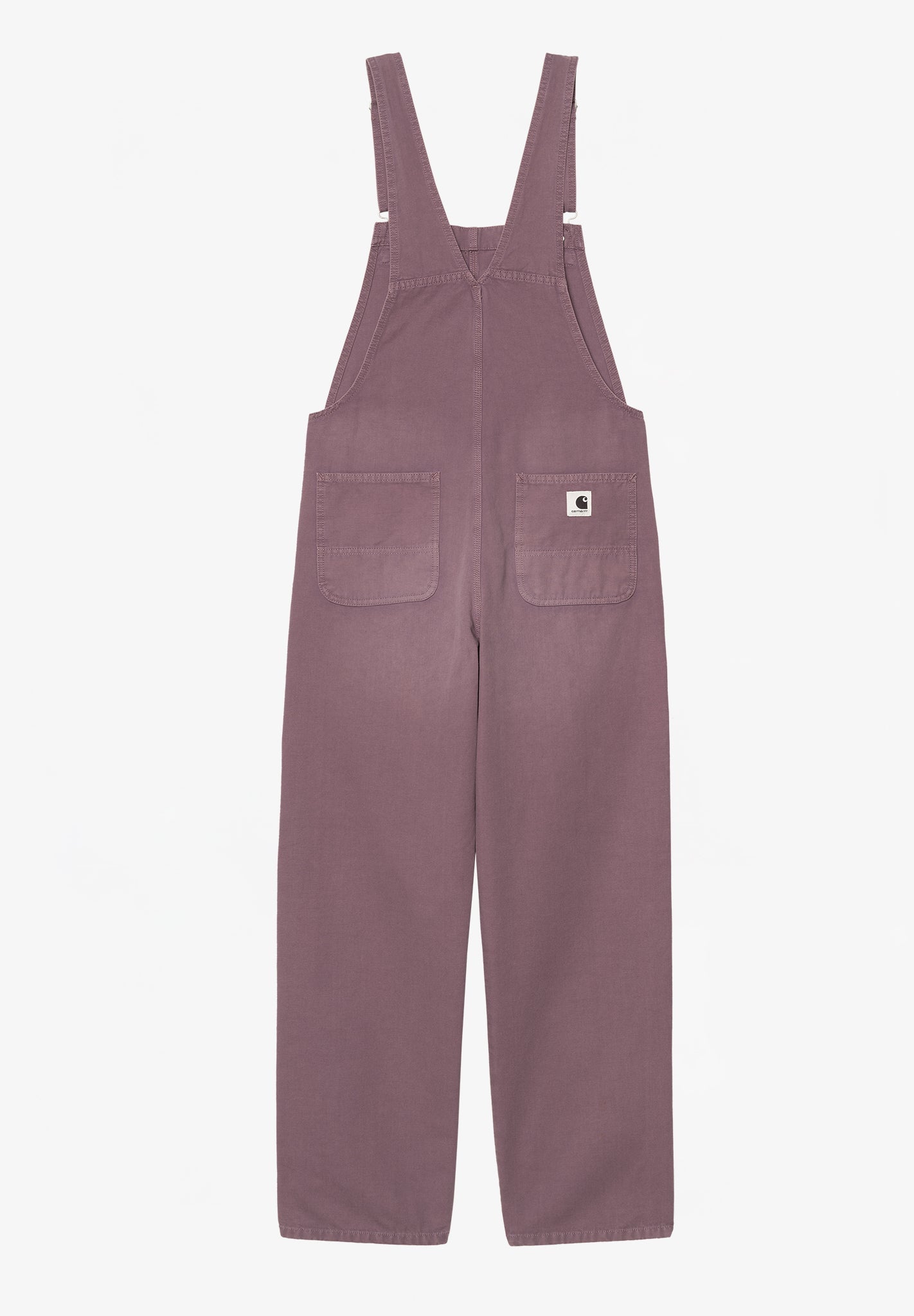 CARHARTT WIP - W' Bib Overall Straight - Phlox Stone Canvas - BACKYARD