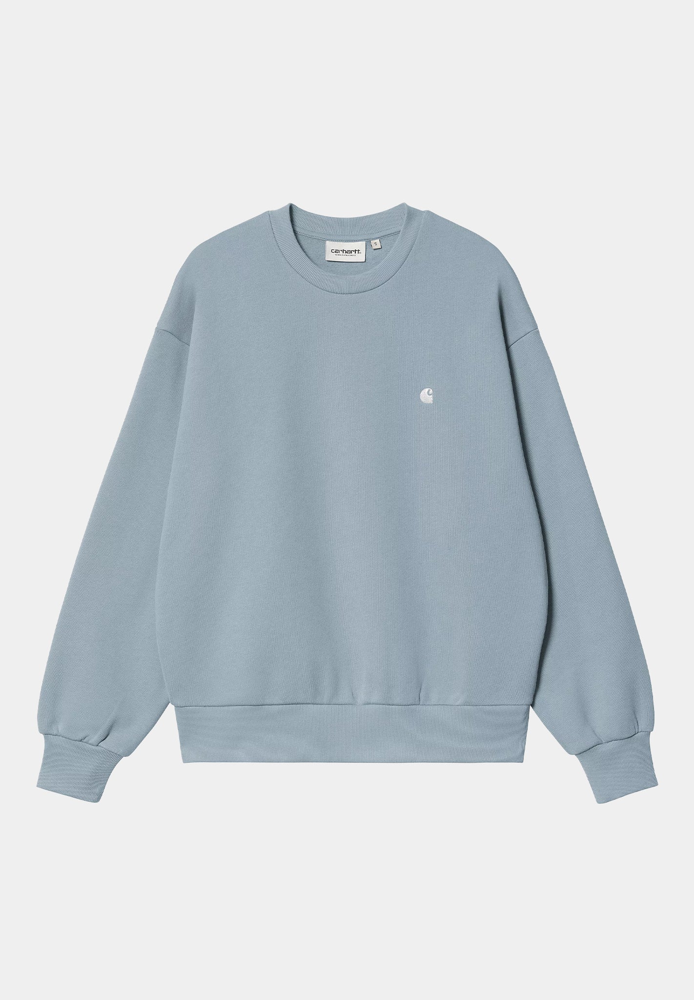 CARHARTT WIP - W' Casey Sweatshirt - Frosted Blue Silver - BACKYARD