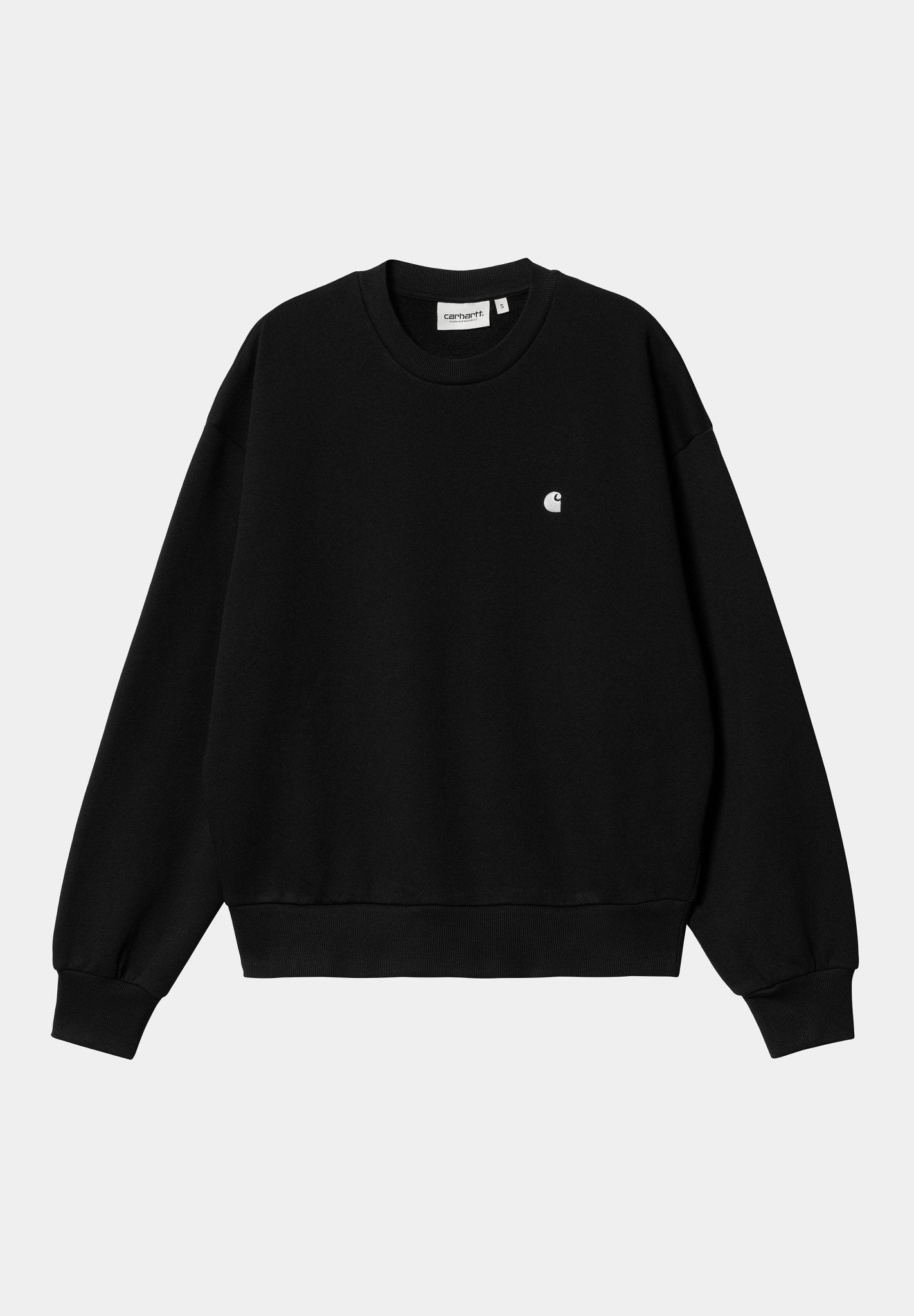 CARHARTT WIP - W' Casey Sweatshirt - Black Silver - BACKYARD