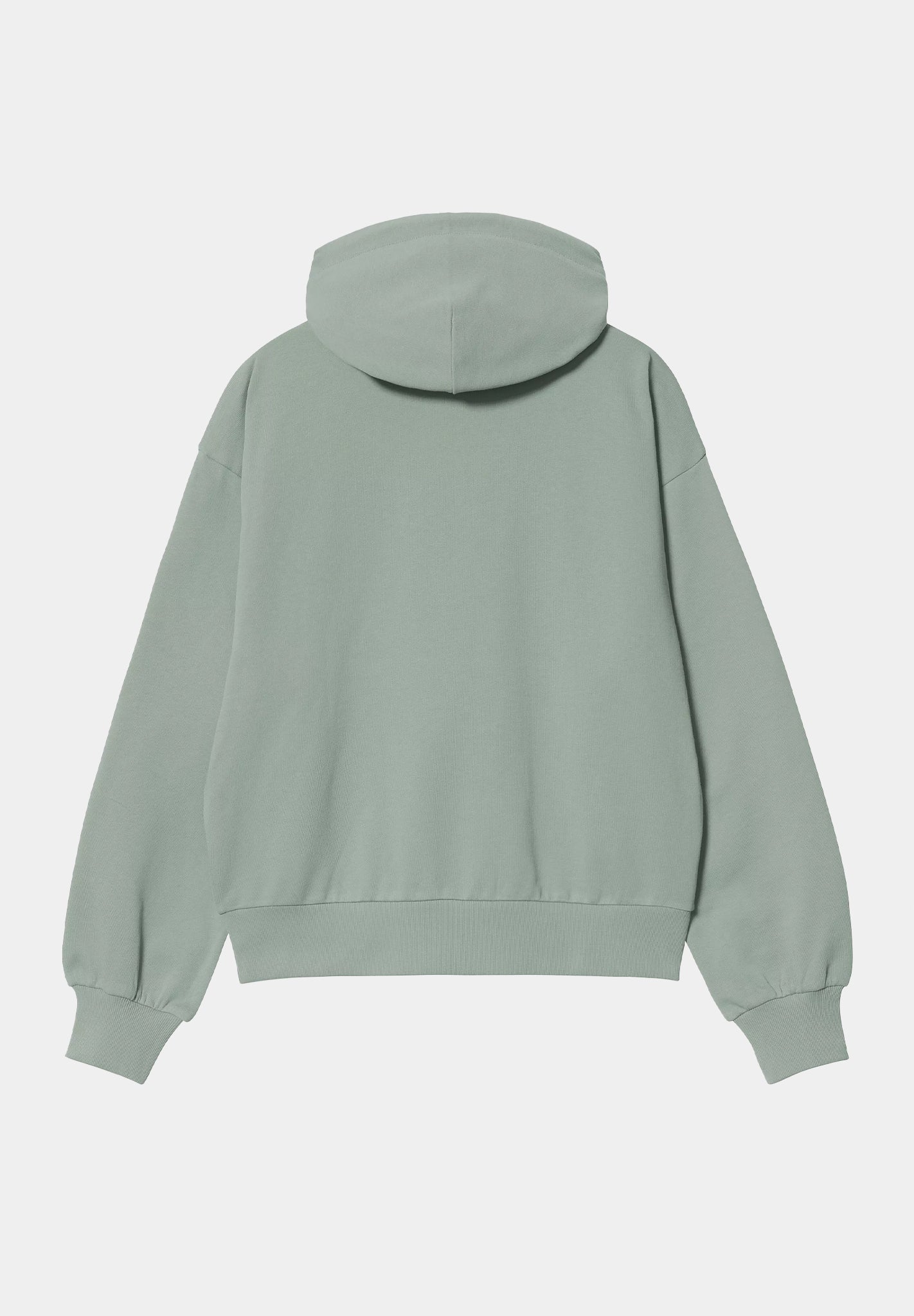 CARHARTT WIP - W' Hooded Casey Sweatshirt - Frosted Green Silver - BACKYARD