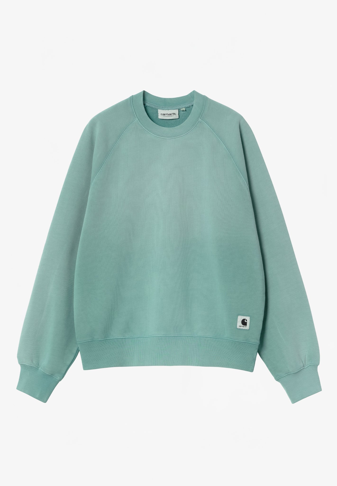 CARHARTT WIP - W' Hudson Sweat - Saguaro Chalk Wash - BACKYARD