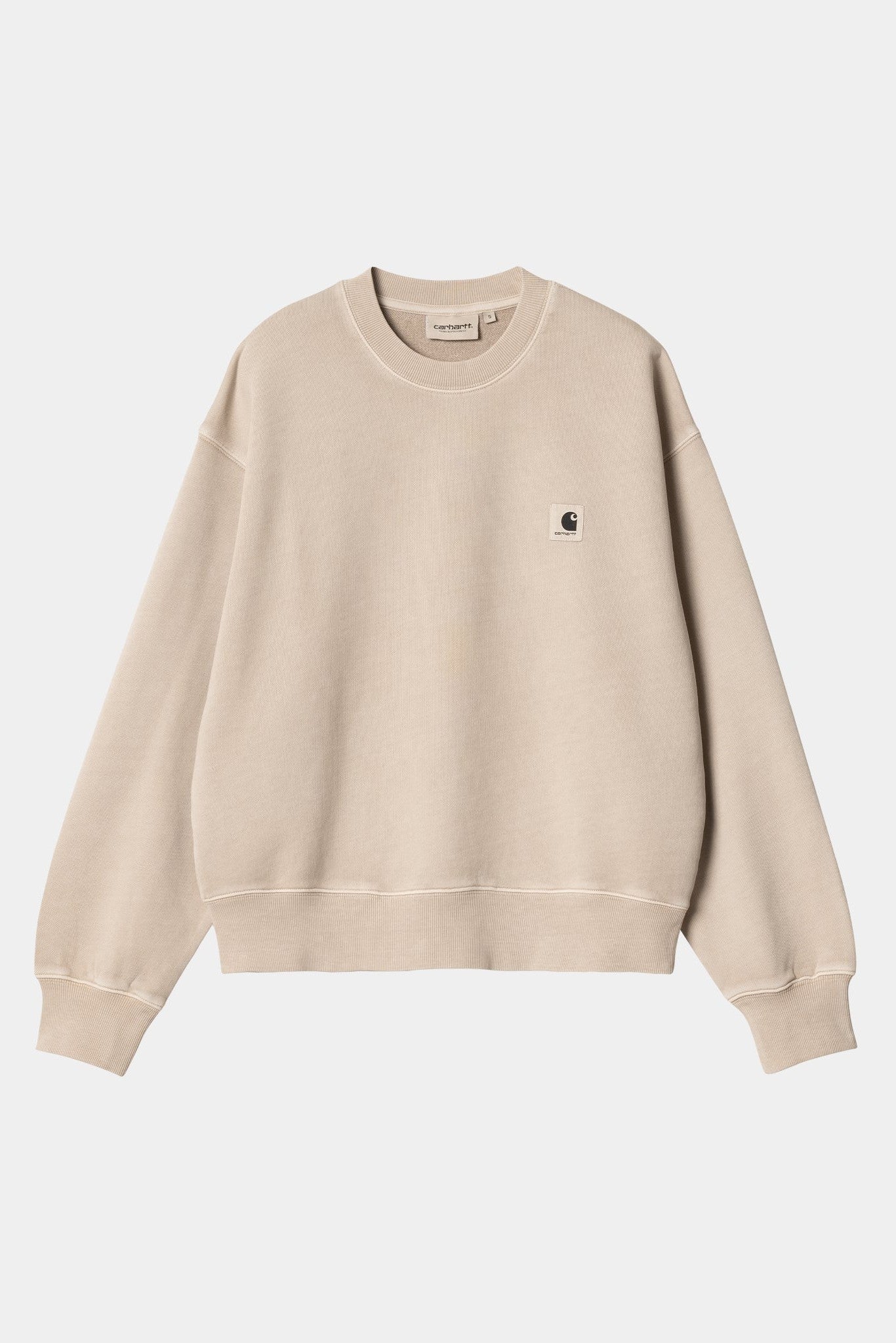 CARHARTT WIP - W' Nelson Sweat - Fleur De Sel Garment Dyed - BACKYARD