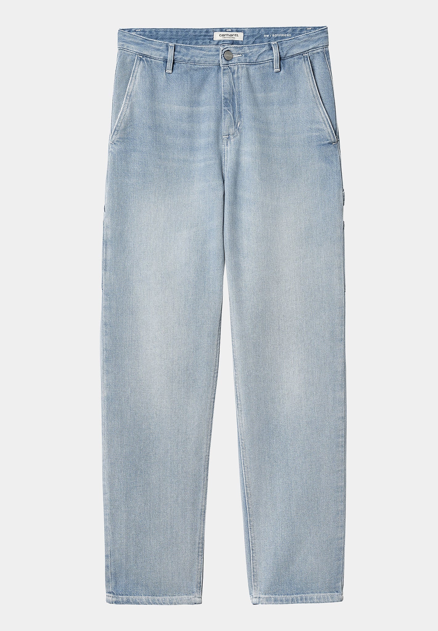 CARHARTT WIP - W' Pierce Pant - Blue Light Stone Washed - BACKYARD