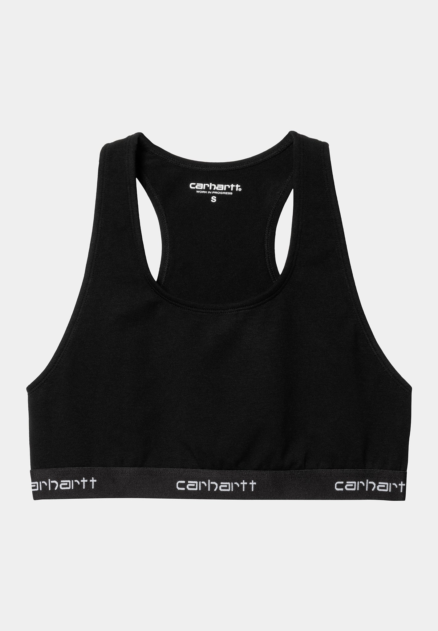 CARHARTT WIP - W' Script Racer Tank - Black - BACKYARD