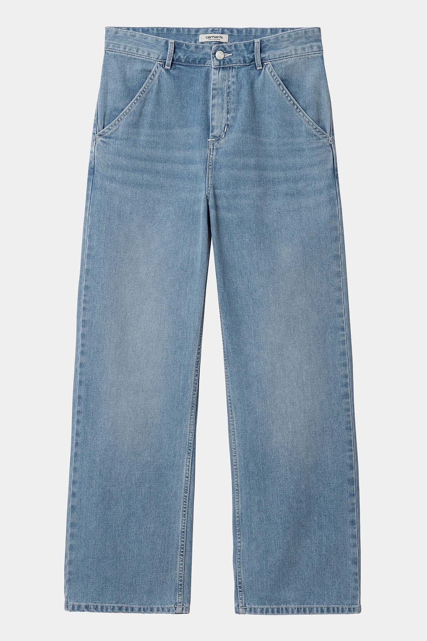 CARHARTT WIP - W' Simple Pant - Blue Light True Washed - BACKYARD