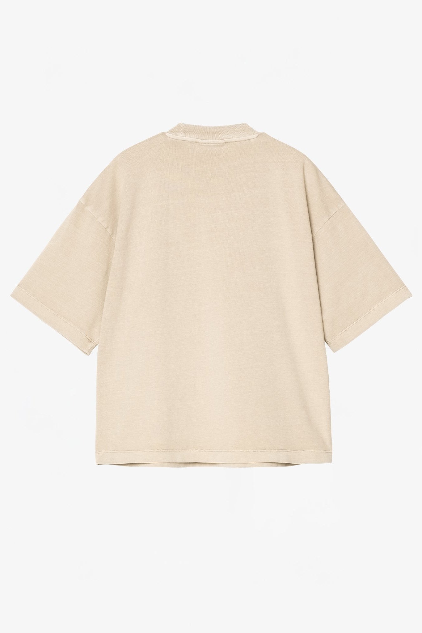 CARHARTT WIP - W' S/S Nelson T-Shirt - Fleur De Sel Garment Dyed - BACKYARD