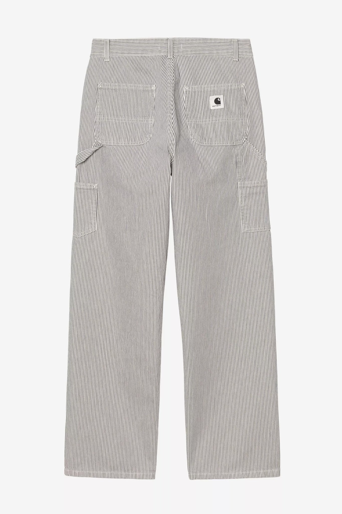 CARHARTT WIP - Women W' Mercer Pant - Mercer Stripe Graphite Wax Stone Washed - BACKYARD