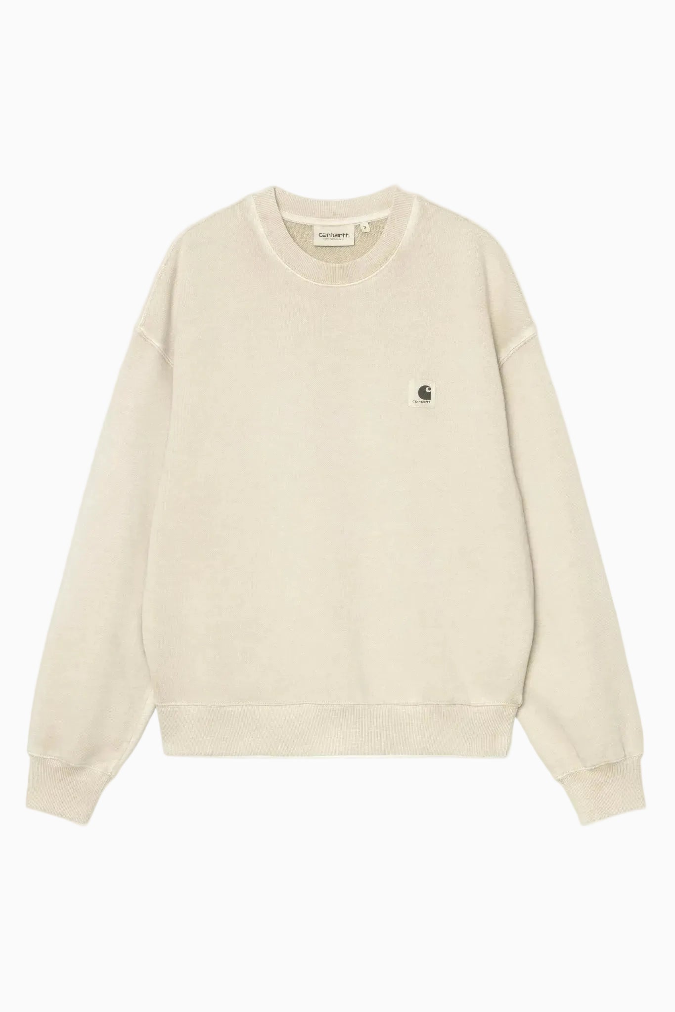 CARHARTT WIP - Women W' Nelson Sweat - Stone Garment Dyed - BACKYARD