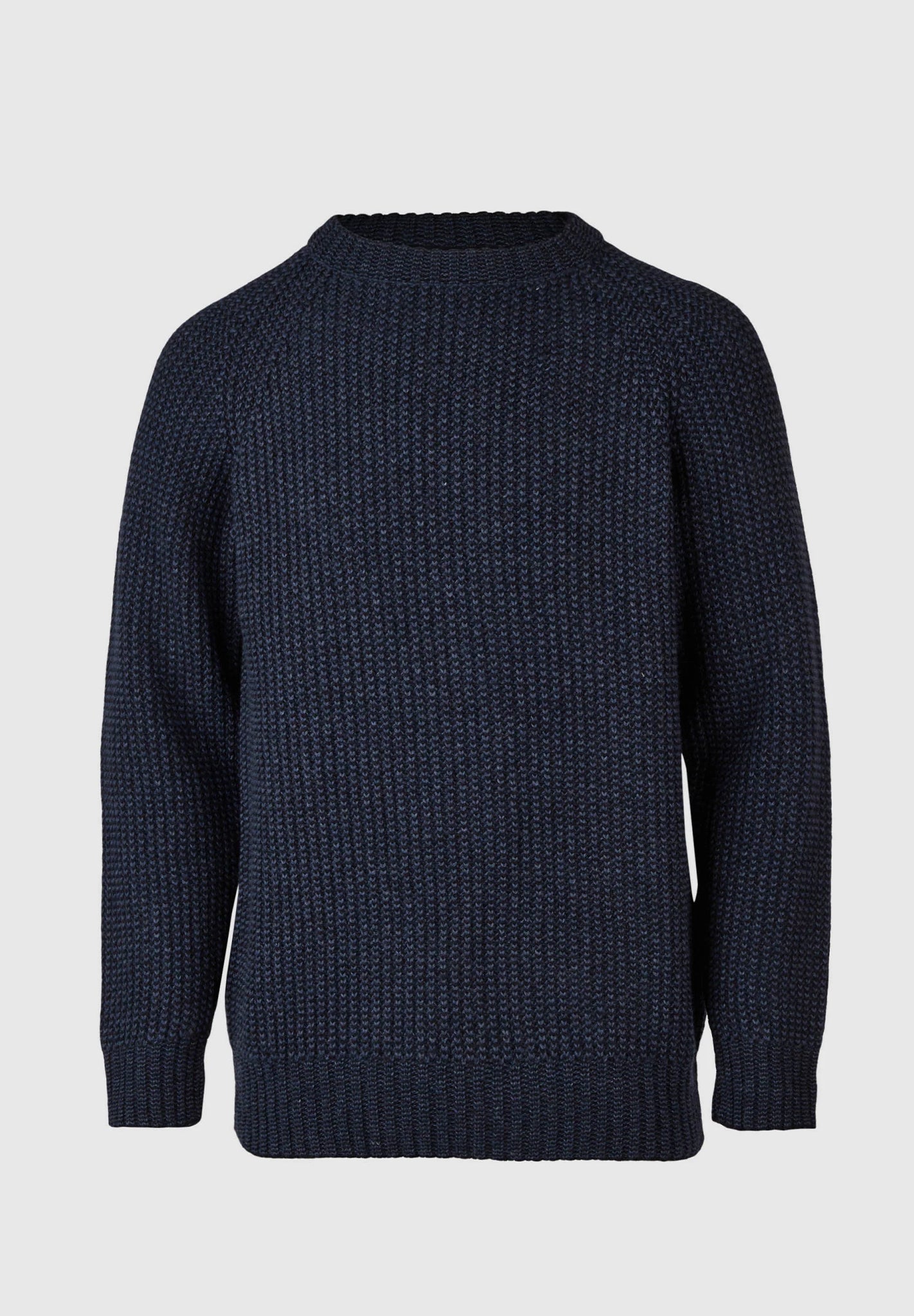 CLEPTOMANICX - Big Ben Crewneck - Navy - BACKYARD