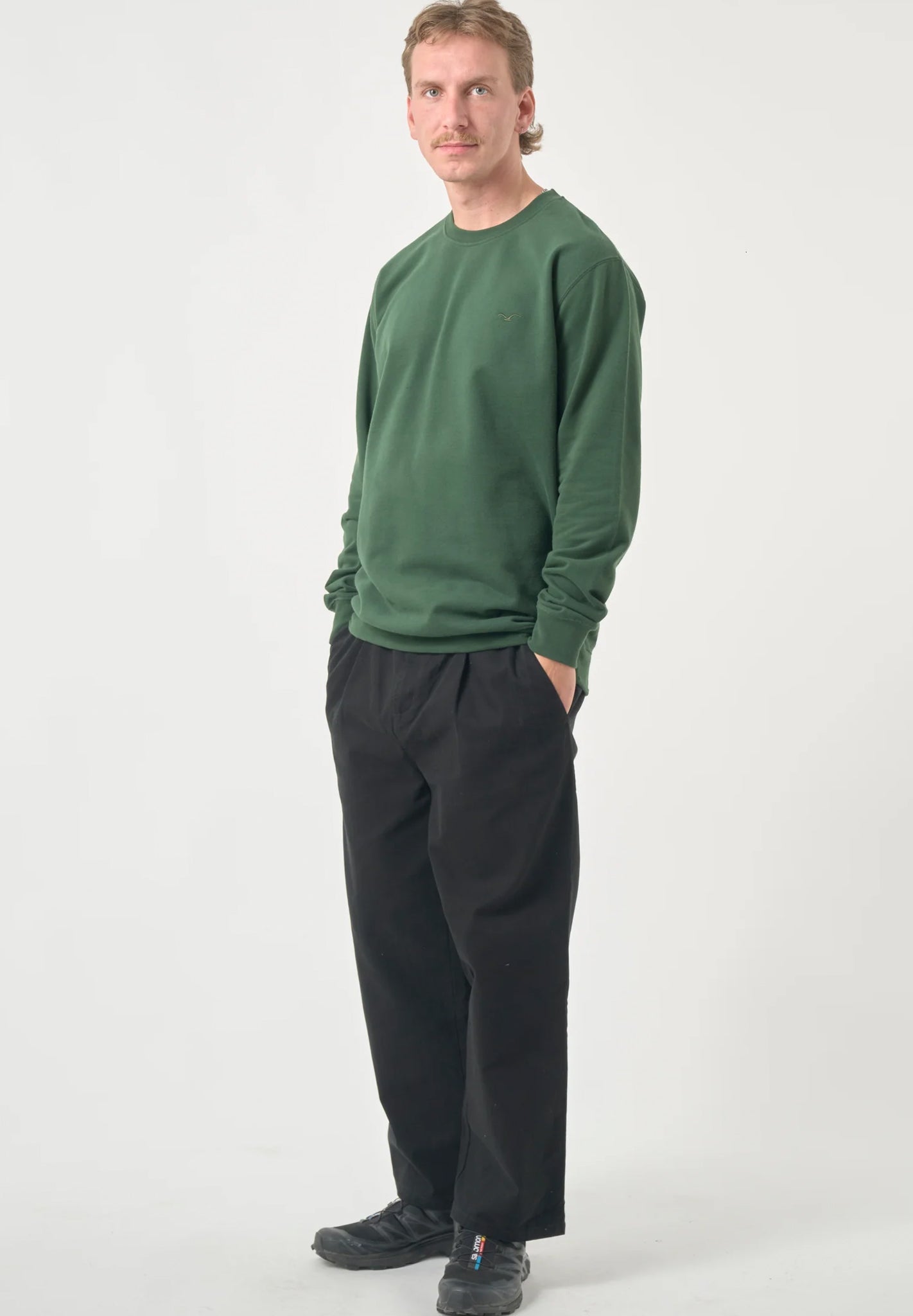 CLEPTOMANICX - Ligull Crewneck - Mountain View - BACKYARD