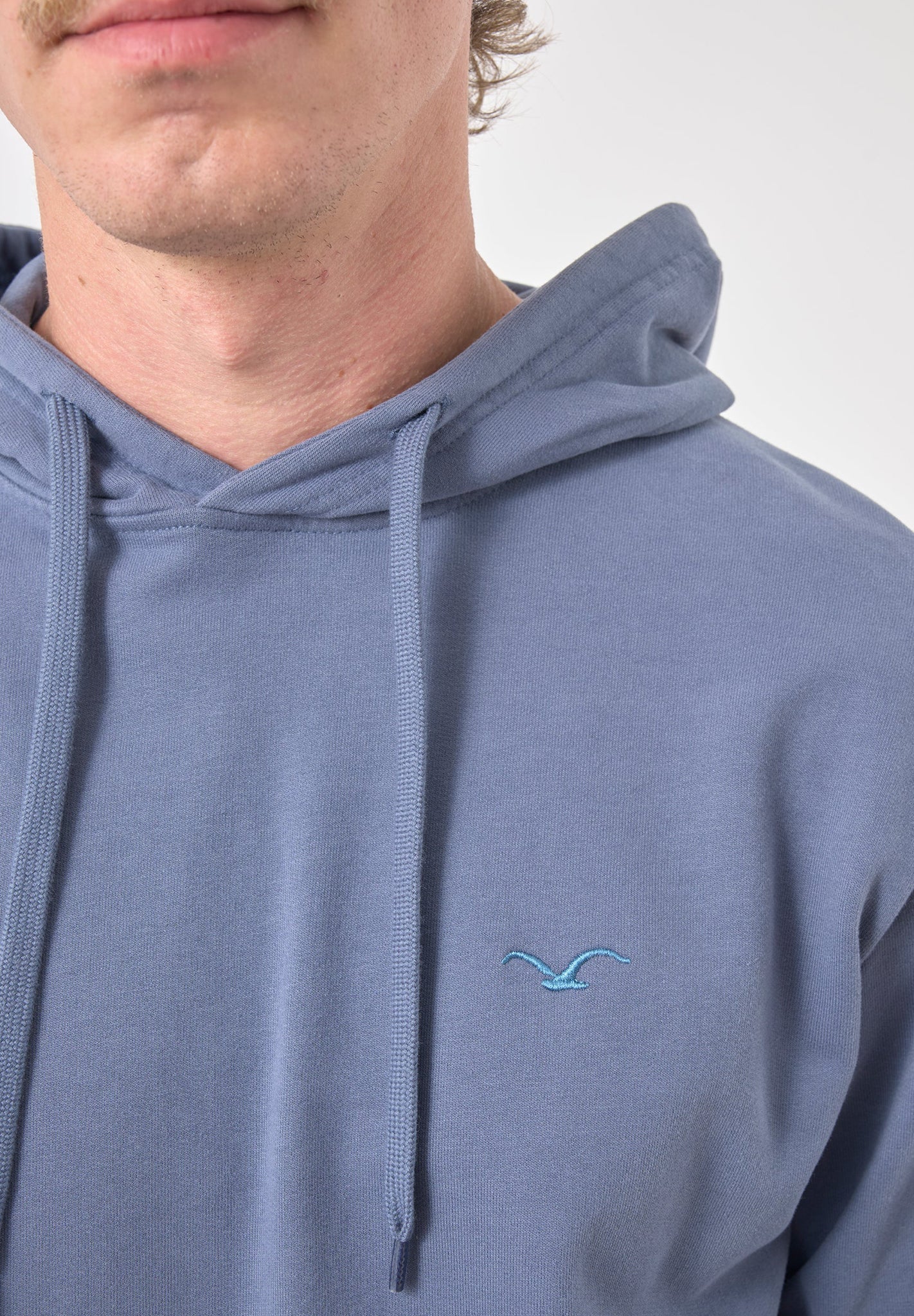 CLEPTOMANICX - Ligull Regular Hooded - Nightshadow Blue - BACKYARD