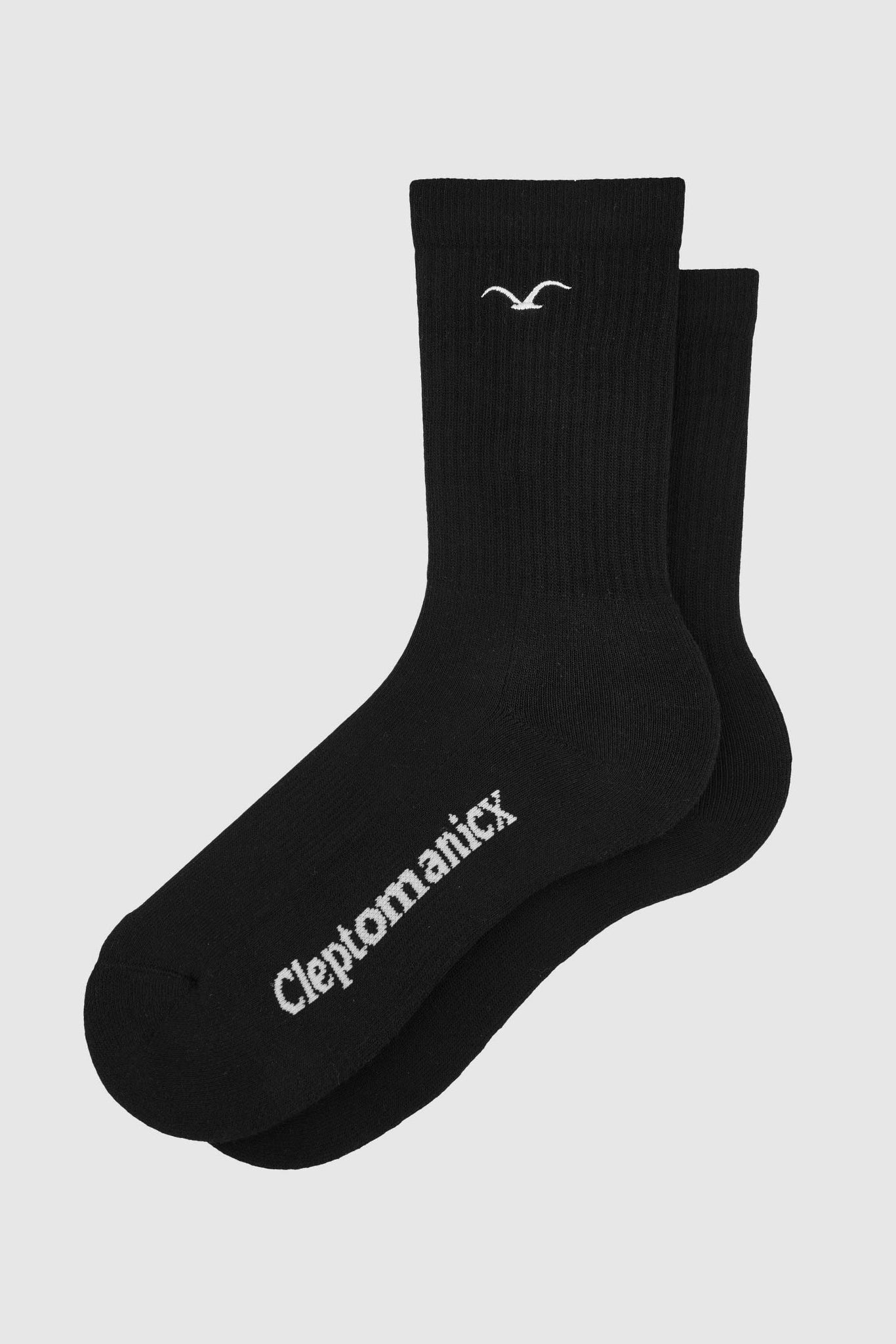 CLEPTOMANICX - Ligull Socks - Black - BACKYARD