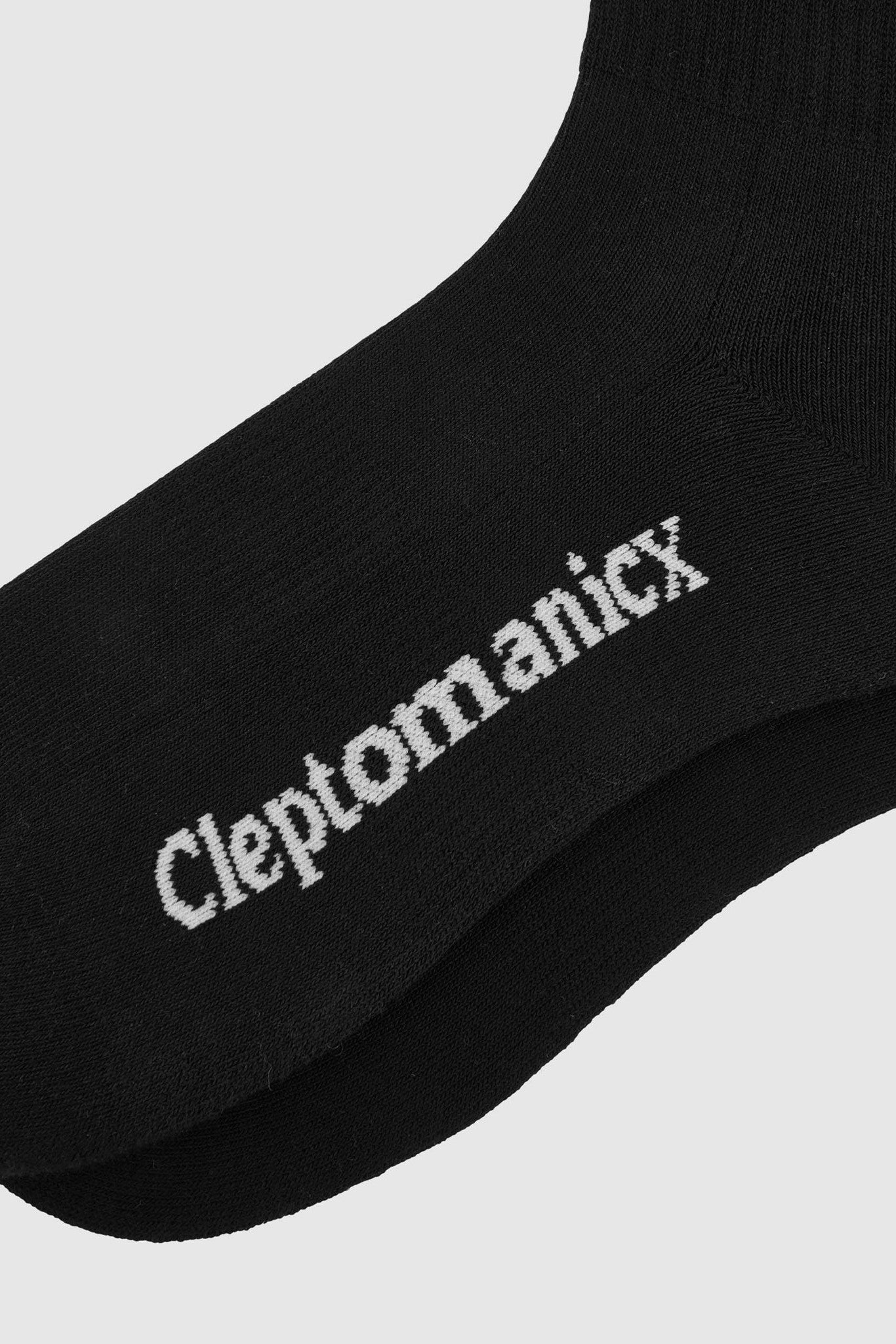 CLEPTOMANICX - Ligull Socks - Black - BACKYARD