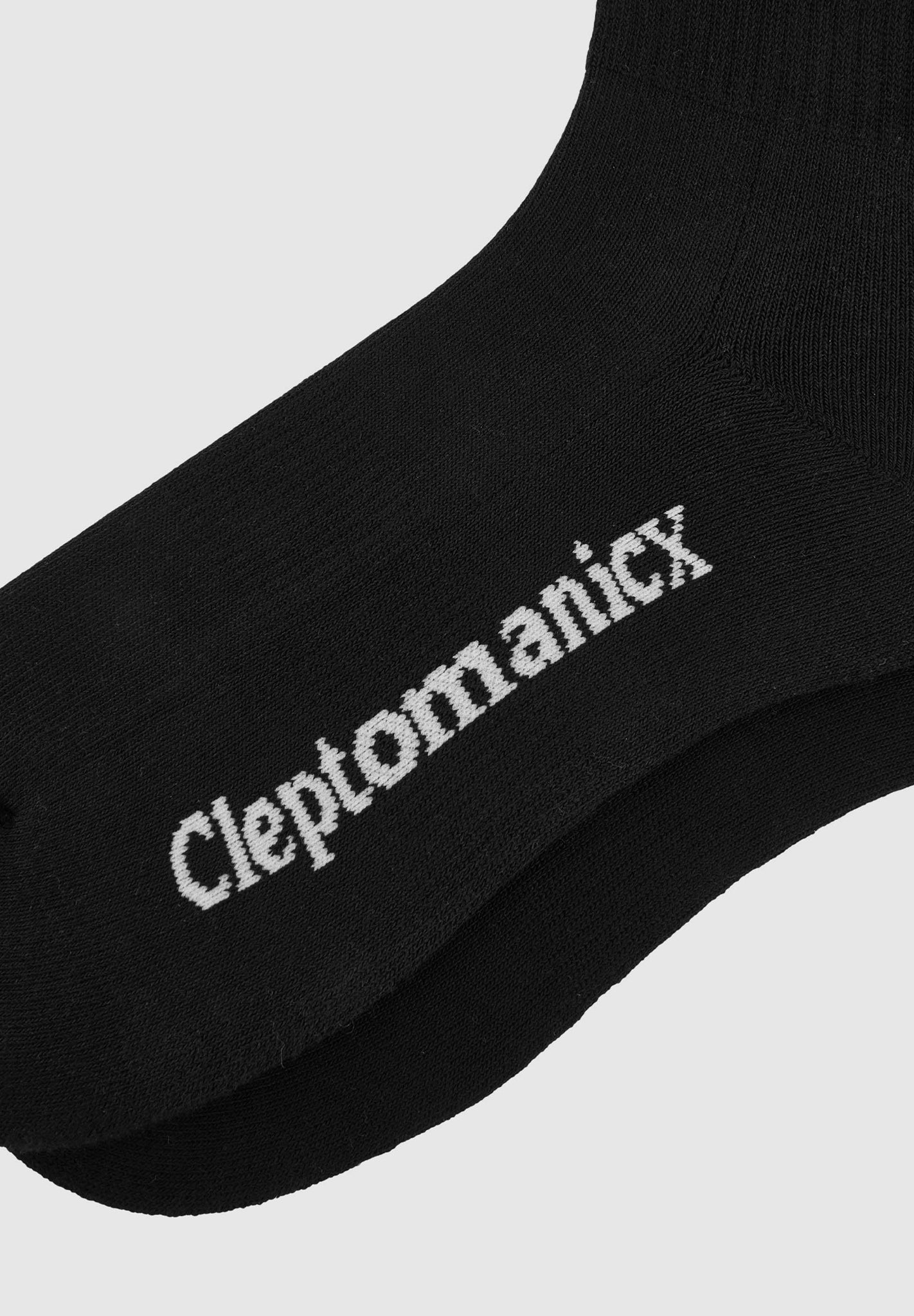 CLEPTOMANICX - Ligull Socks - Black - BACKYARD