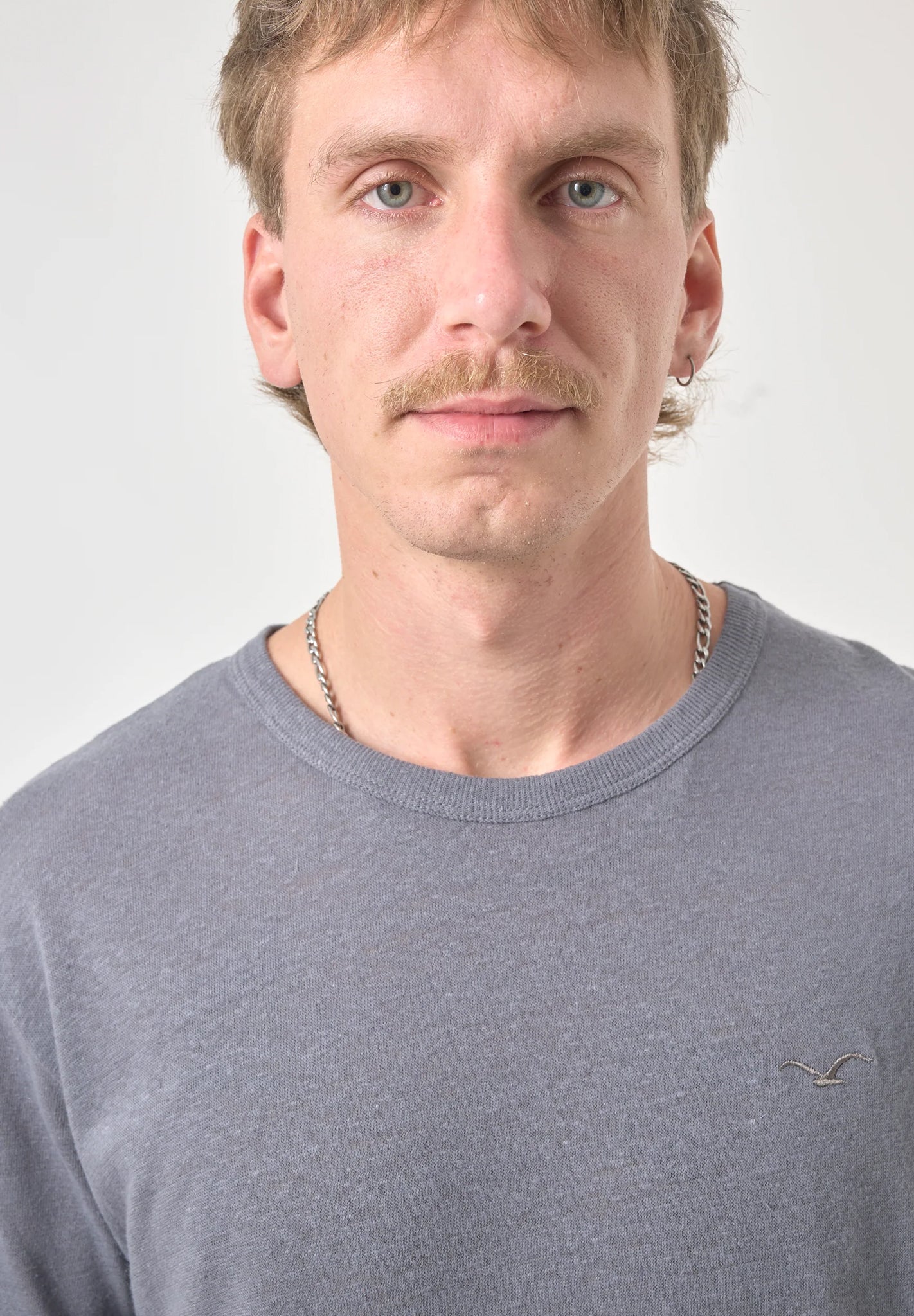 CLEPTOMANICX - Ligull Summer Basic Tee - Lava Smoke - BACKYARD