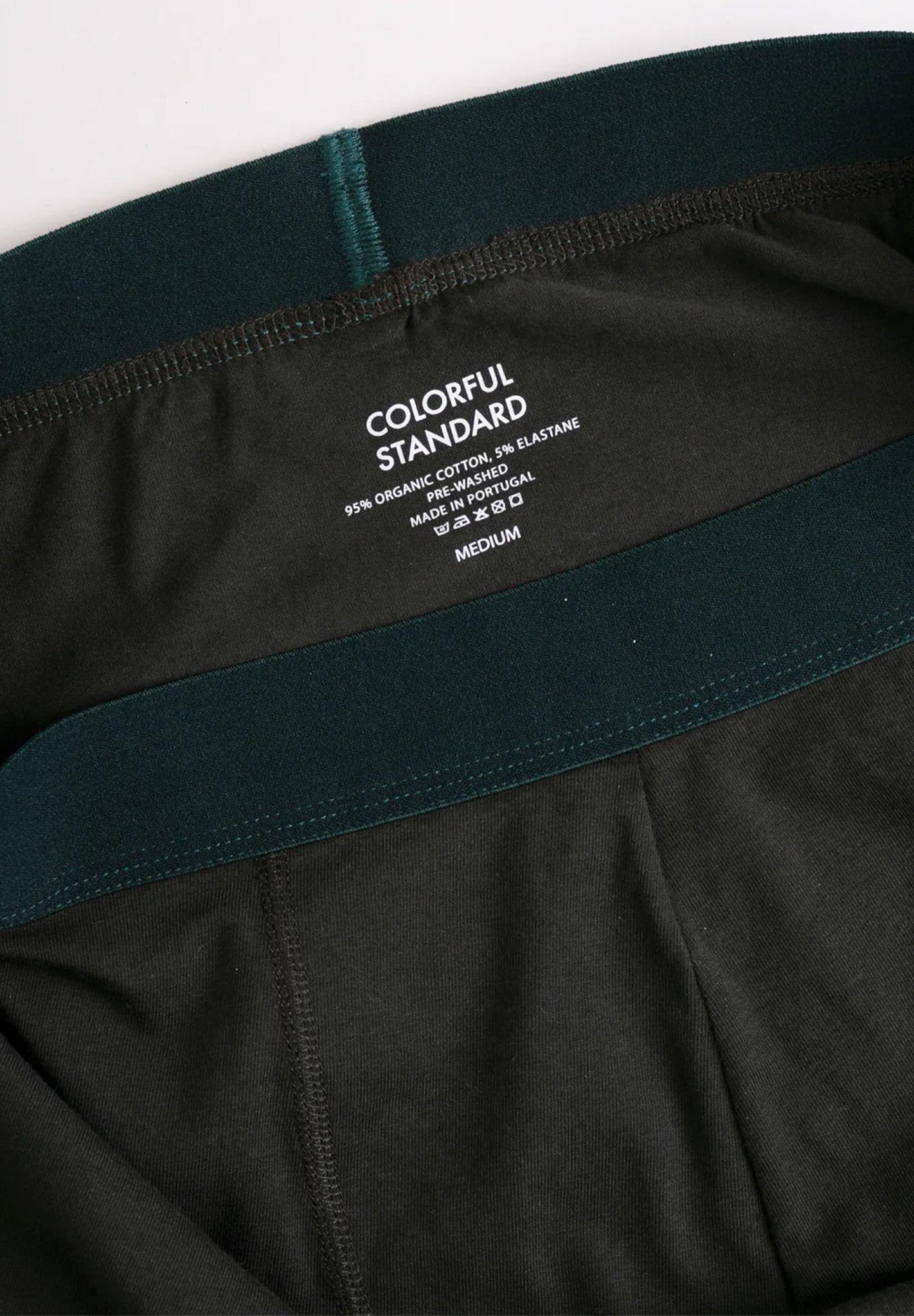 COLORFUL STANDARD - Classic Organic Boxer Briefs - Hunter Green - BACKYARD