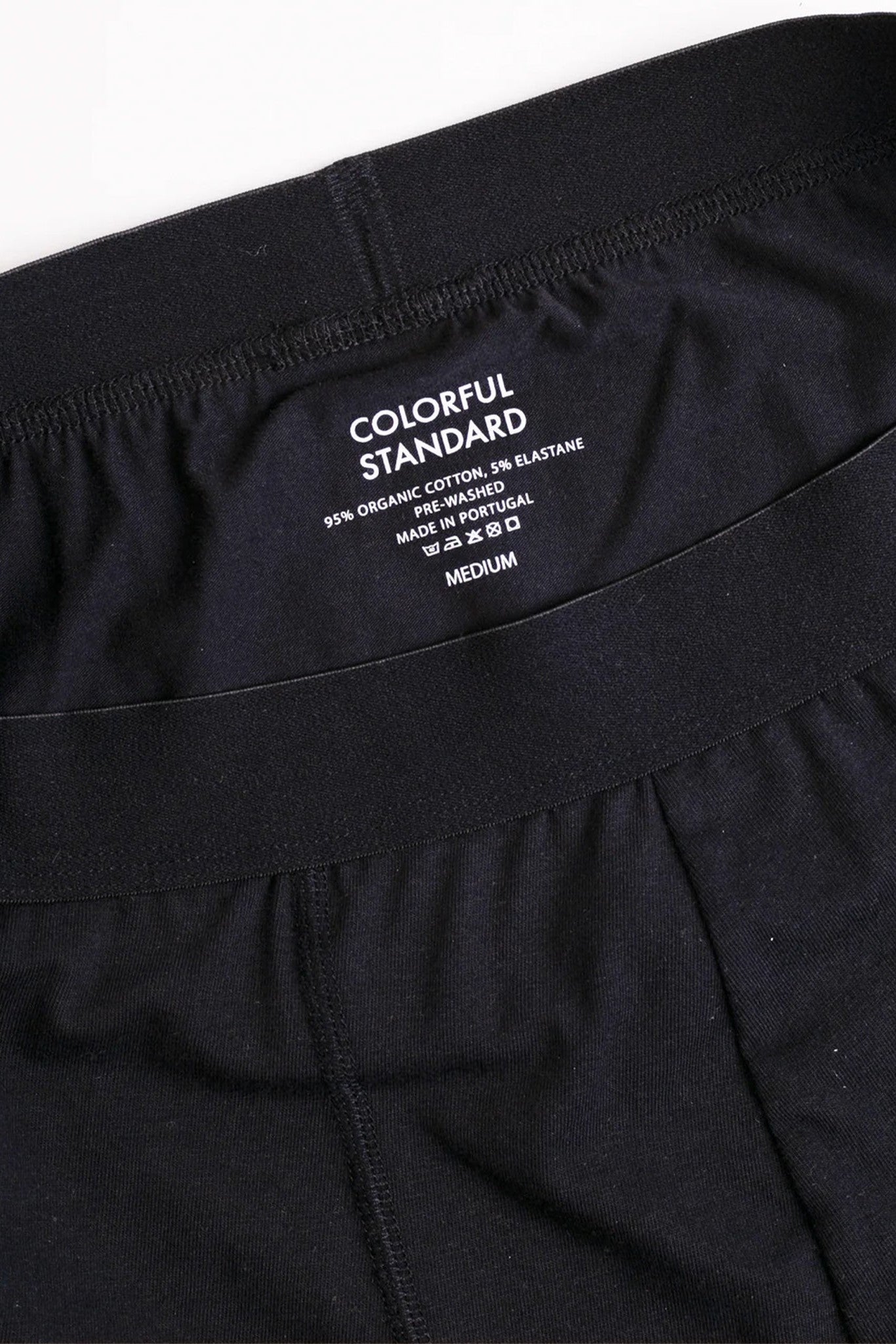 COLORFUL STANDARD - Classic Organic Boxer Briefs - Deep Black - BACKYARD