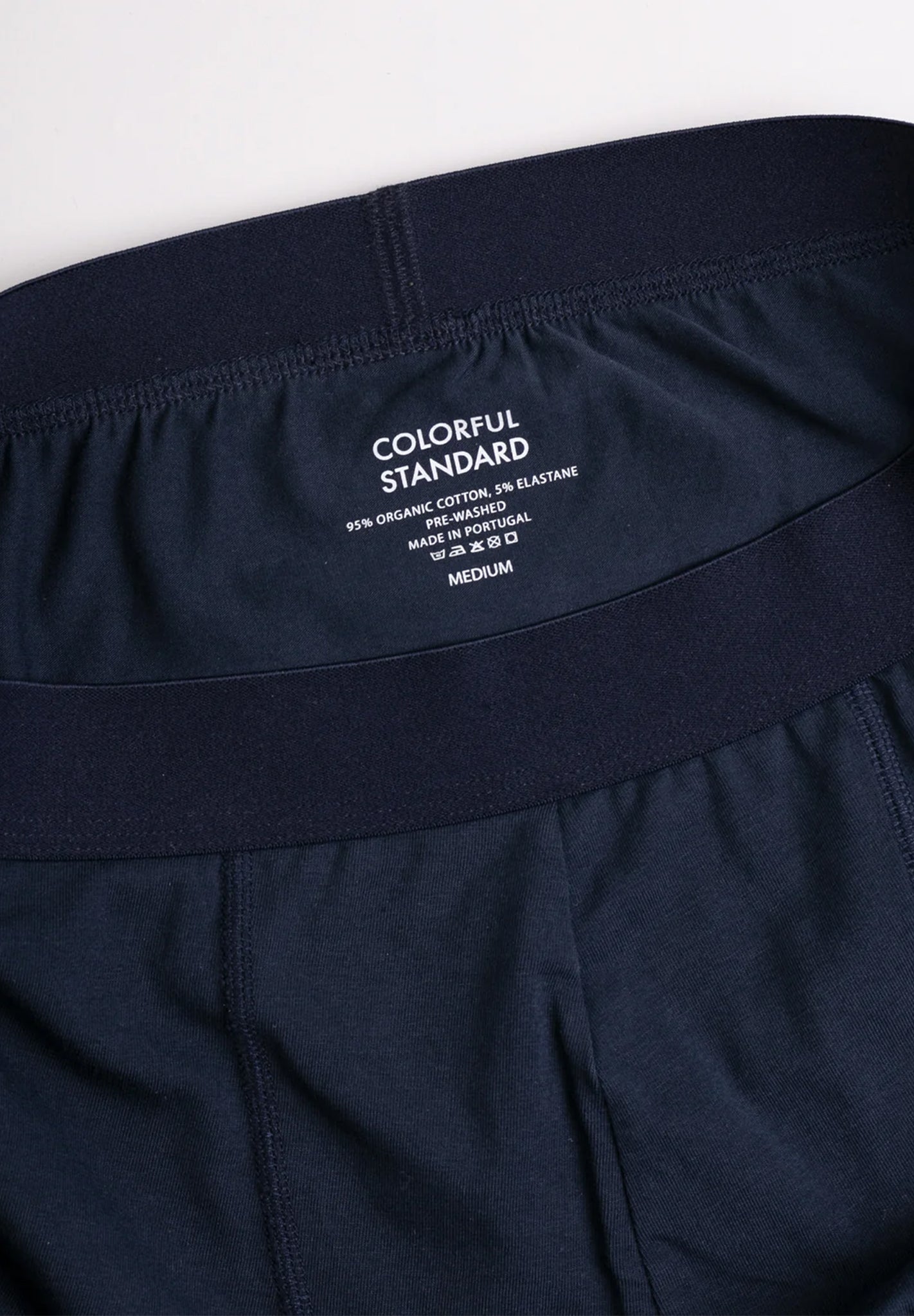 COLORFUL STANDARD - Classic Organic Boxer Briefs - Navy Blue - BACKYARD