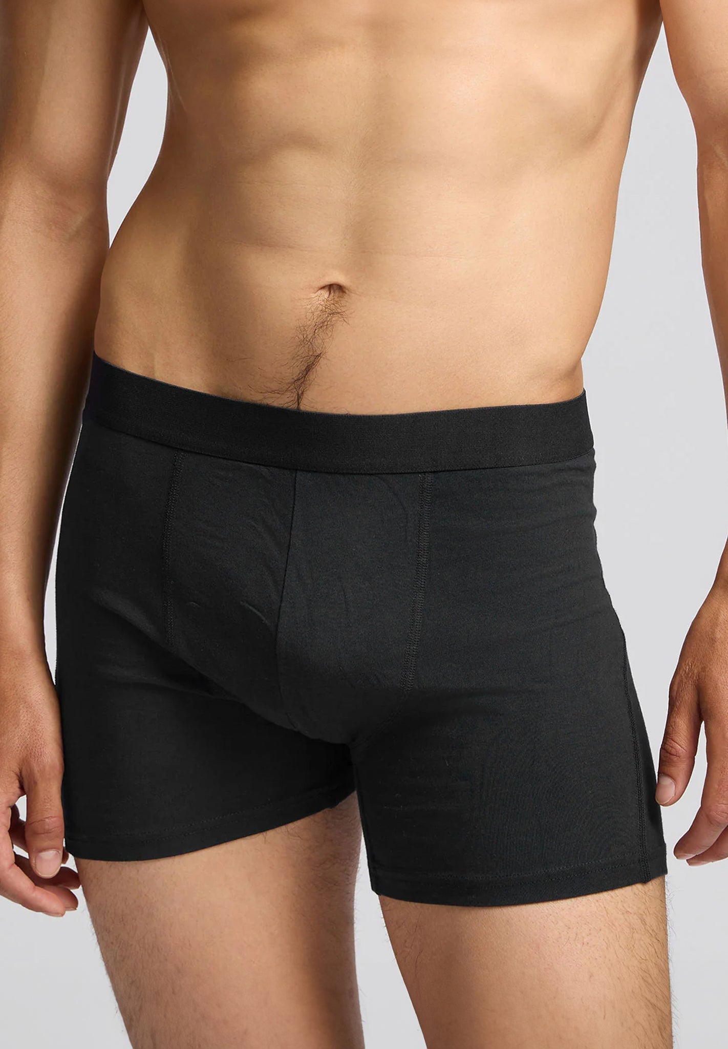 COLORFUL STANDARD - Classic Organic Boxer Briefs - Deep Black - BACKYARD