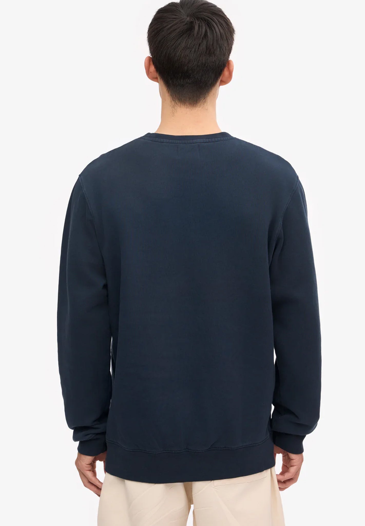 COLORFUL STANDARD - Classic Organic Crew - Navy Blue - BACKYARD