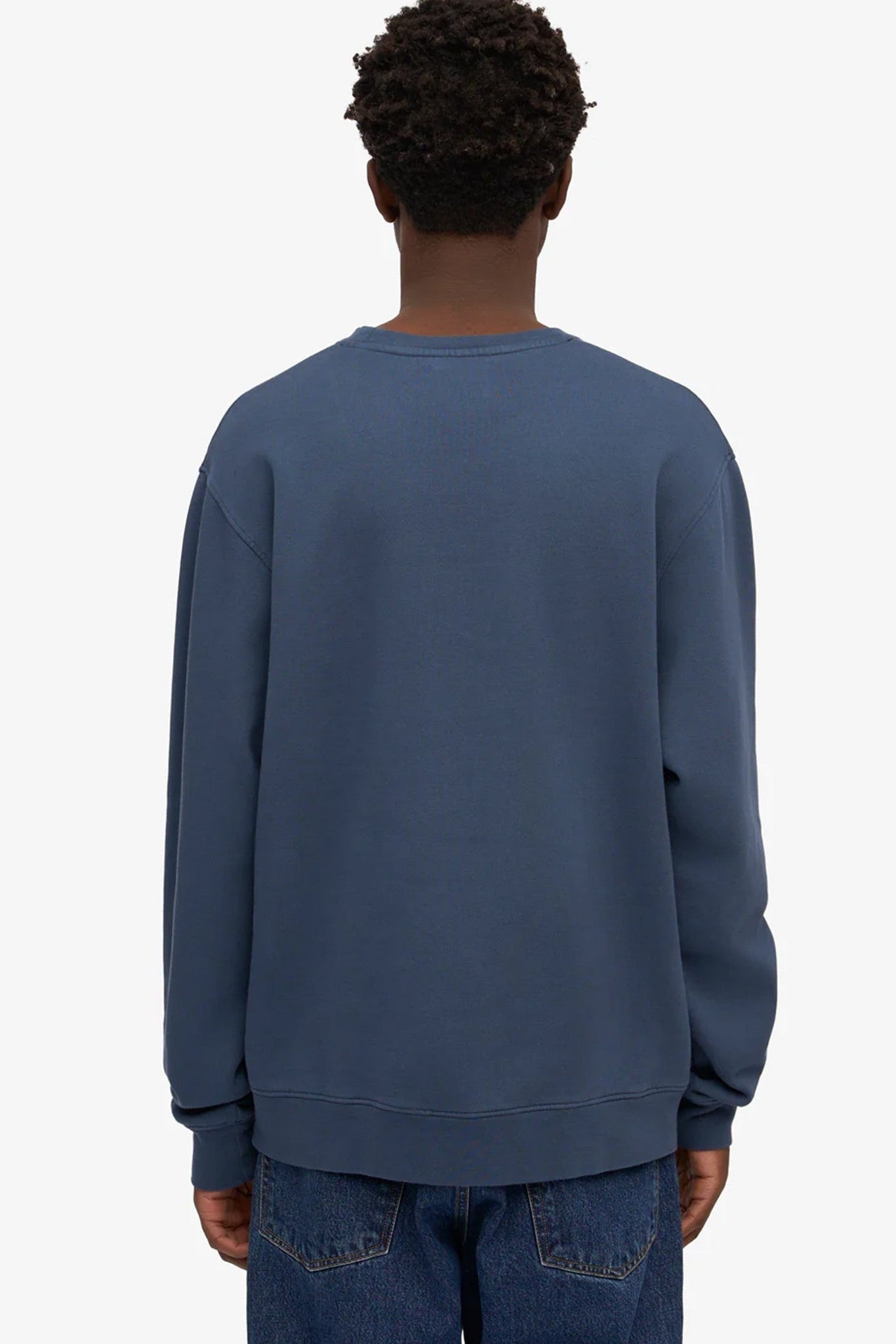 COLORFUL STANDARD - Classic Organic Crew - Petrol Blue - BACKYARD