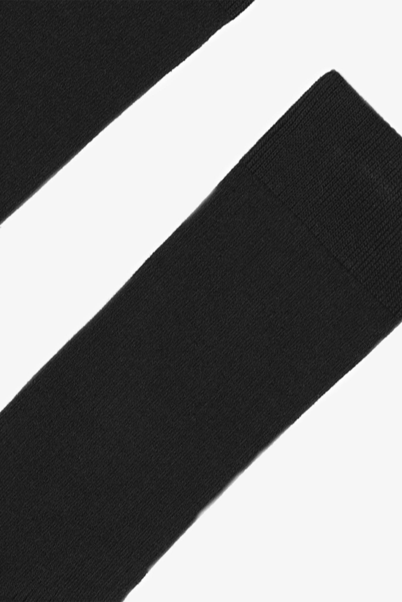 COLORFUL STANDARD - Classic Organic Sock - Deep Black - BACKYARD