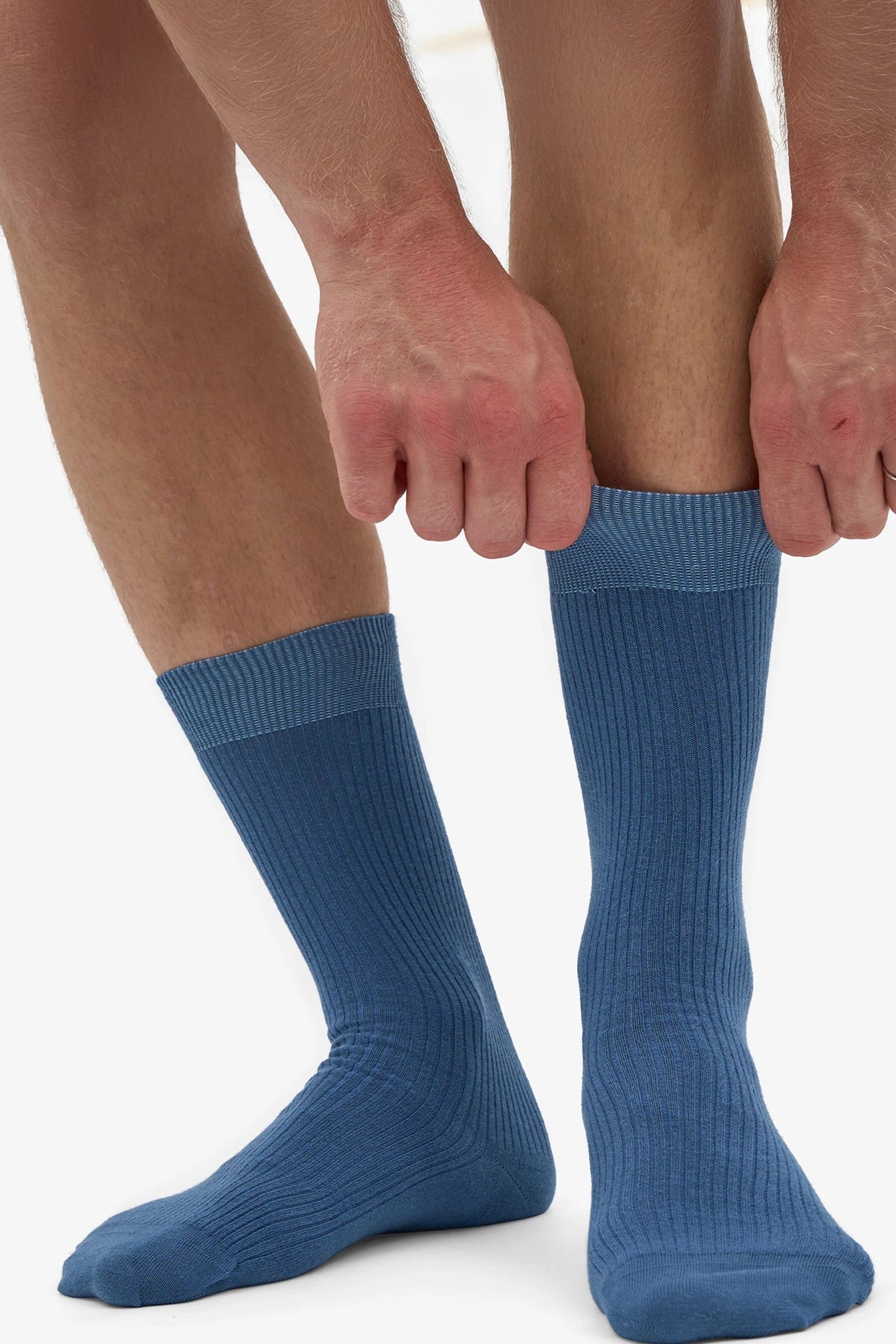 COLORFUL STANDARD - Classic Organic Sock - Petrol Blue - BACKYARD