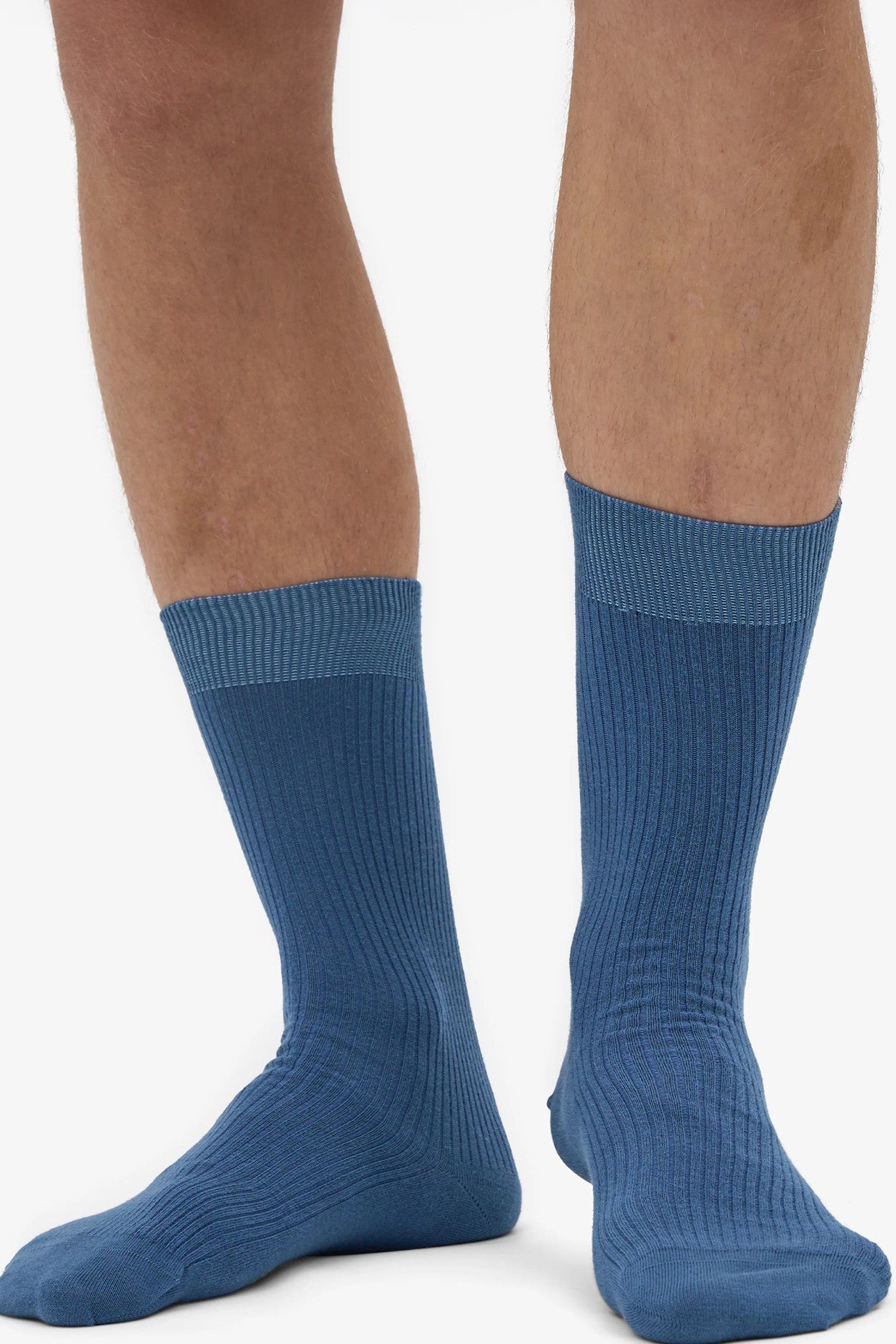 COLORFUL STANDARD - Classic Organic Sock - Petrol Blue - BACKYARD