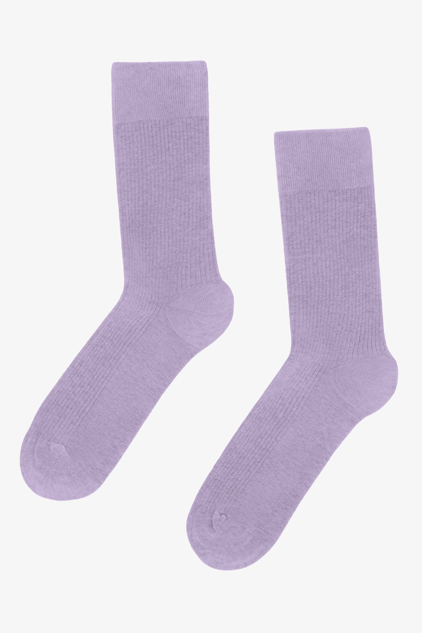 COLORFUL STANDARD - Classic Organic Sock - Soft Lavender - BACKYARD