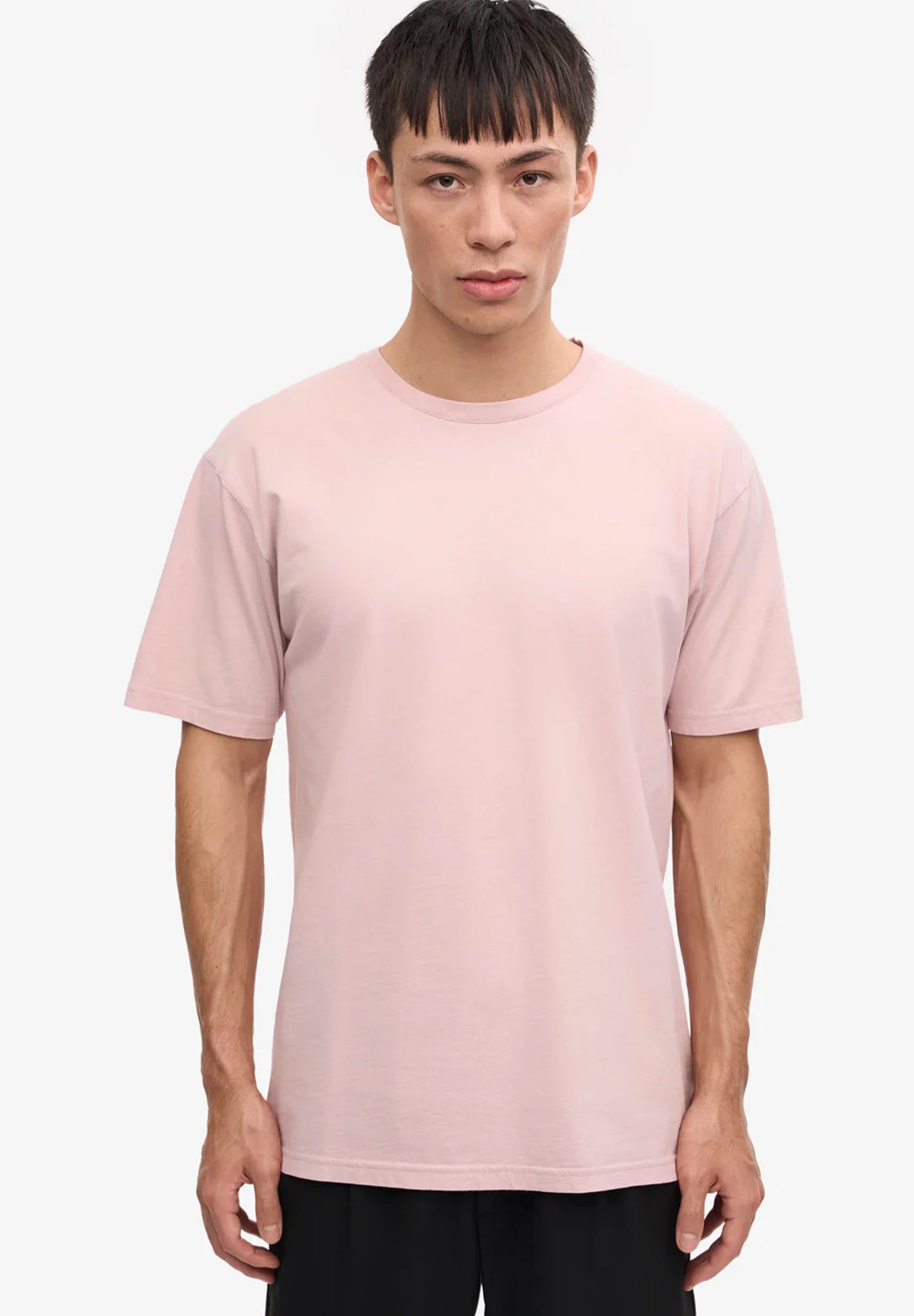 COLORFUL STANDARD - Classic Organic Tee - Faded Pink - BACKYARD