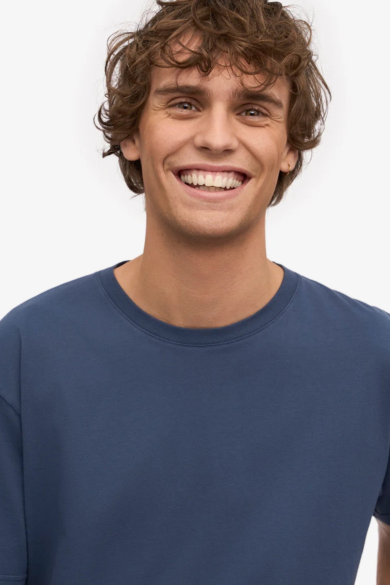 COLORFUL STANDARD - Classic Organic Tee - Petrol Blue - BACKYARD