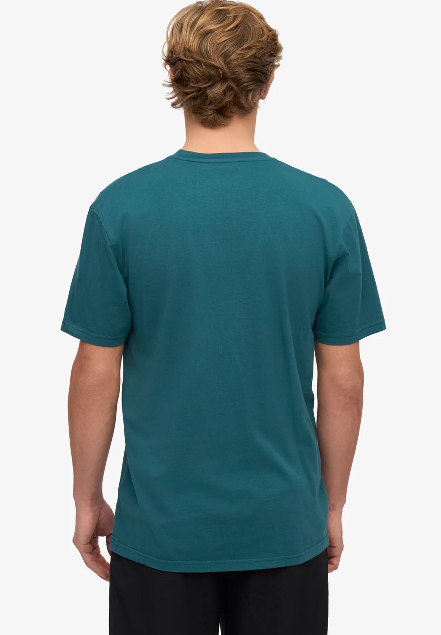 COLORFUL STANDARD - Classic Organic Tee - Ocean Green - BACKYARD