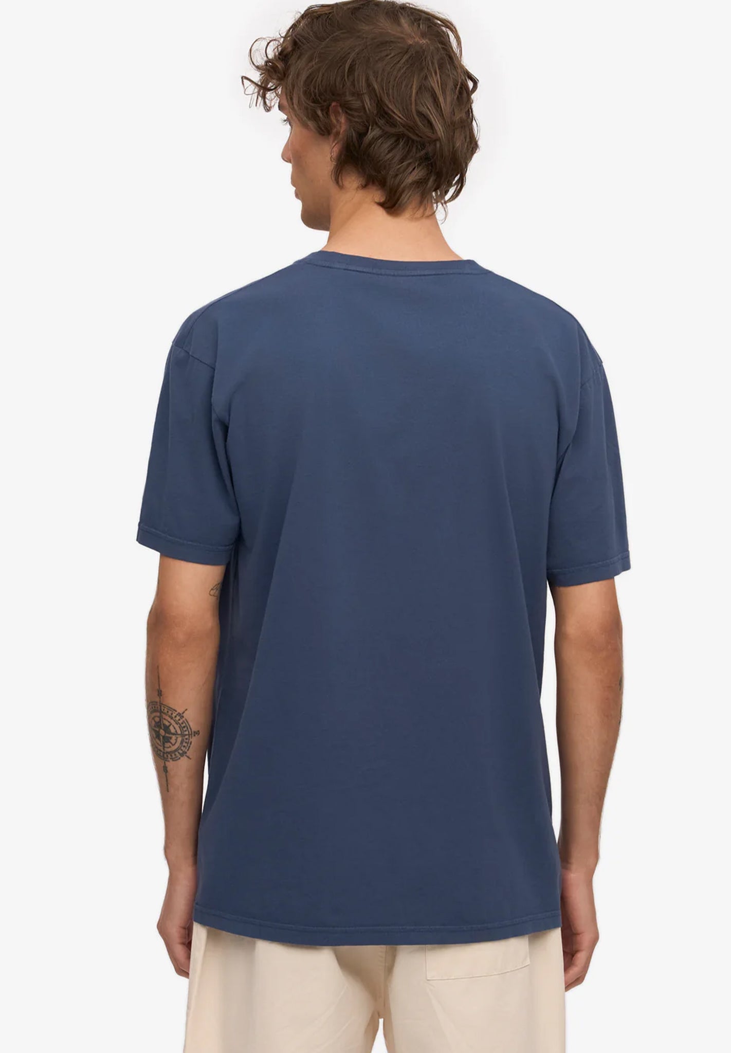 COLORFUL STANDARD - Classic Organic Tee - Petrol Blue - BACKYARD