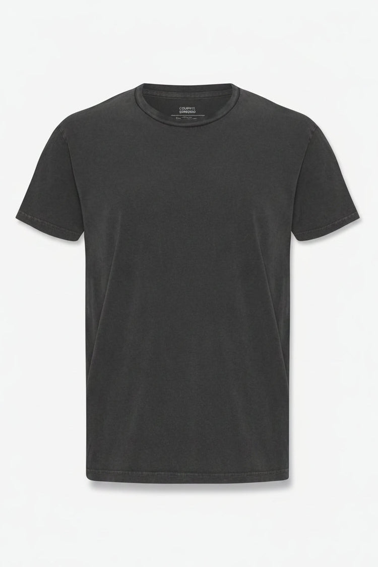 COLORFUL STANDARD-Classic Organic Tee-Faded Black-BACKYARD