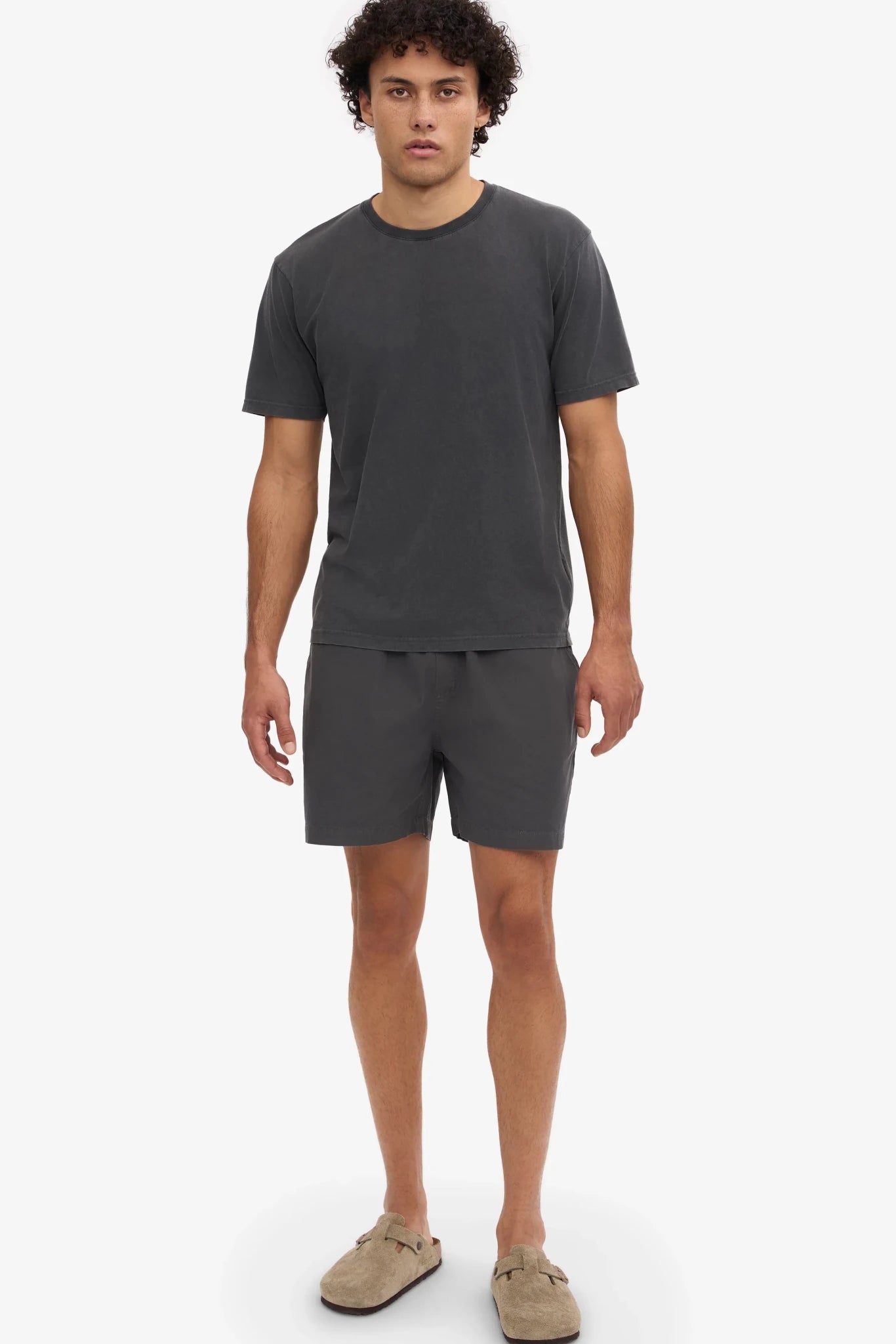 COLORFUL STANDARD-Classic Organic Tee-Faded Black-BACKYARD