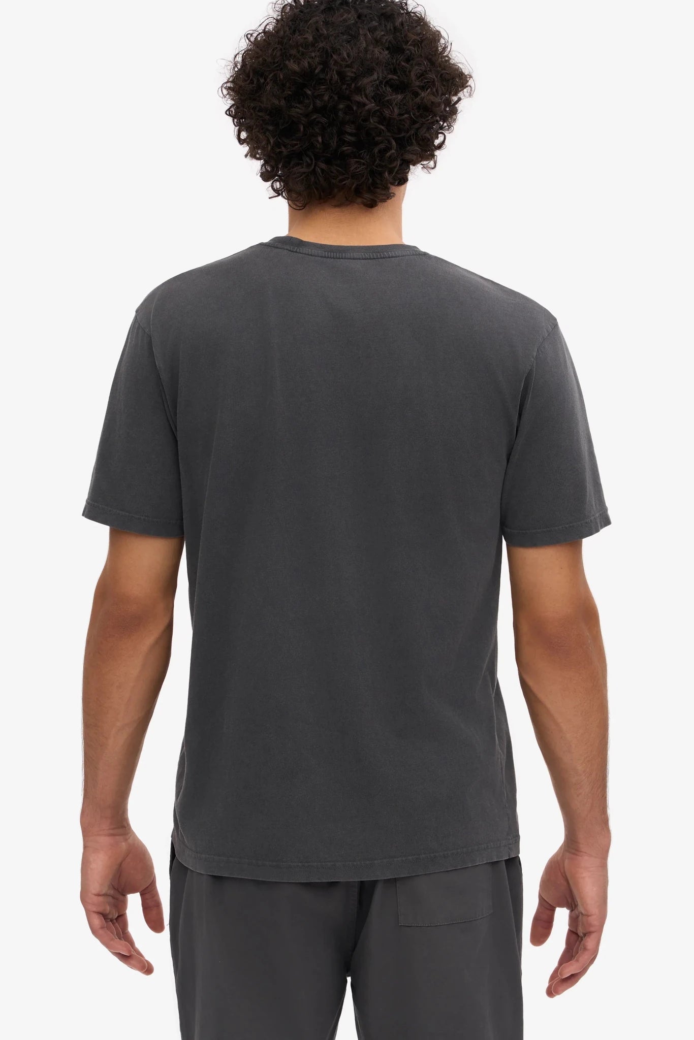 COLORFUL STANDARD-Classic Organic Tee-Faded Black-BACKYARD