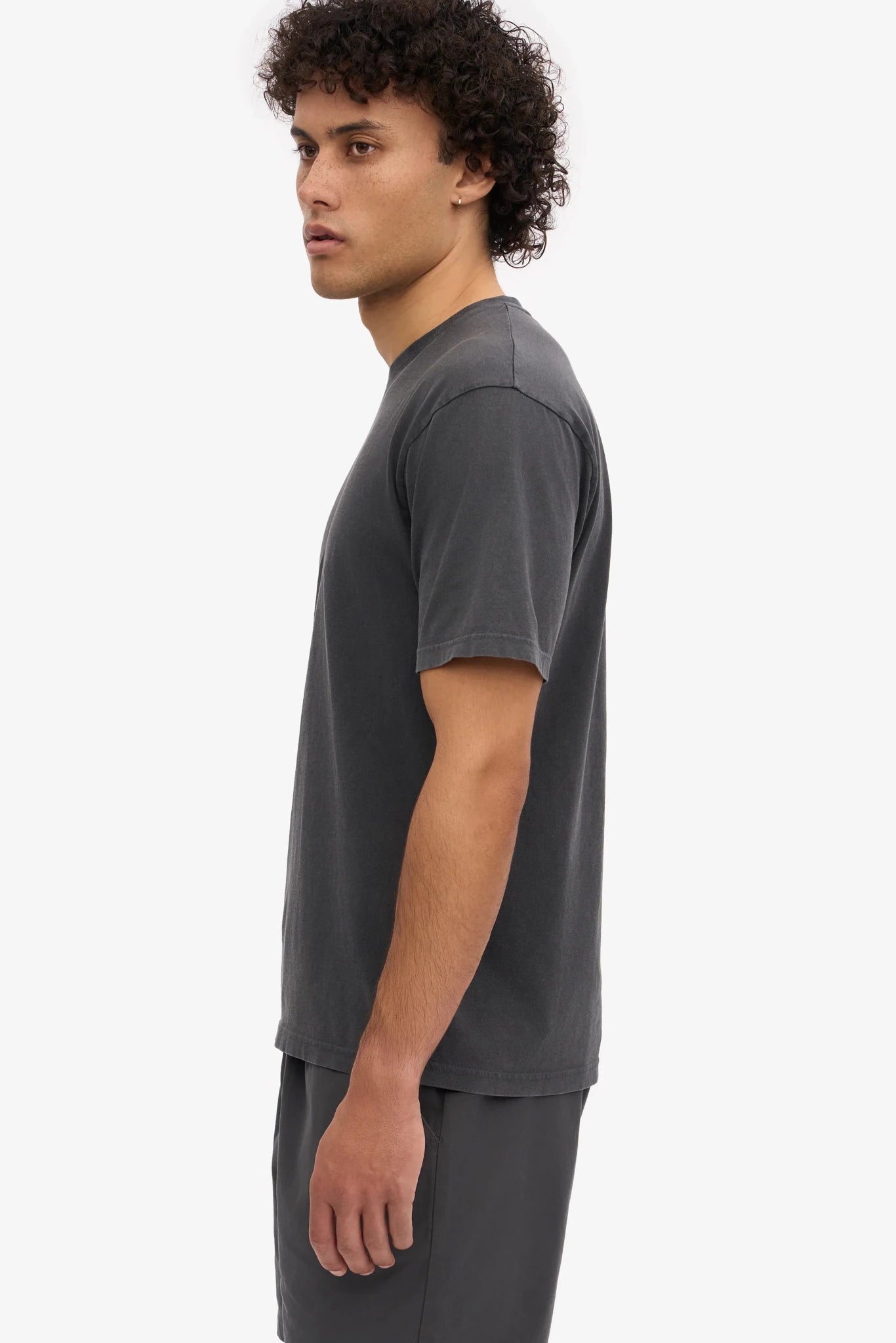 COLORFUL STANDARD-Classic Organic Tee-Faded Black-BACKYARD