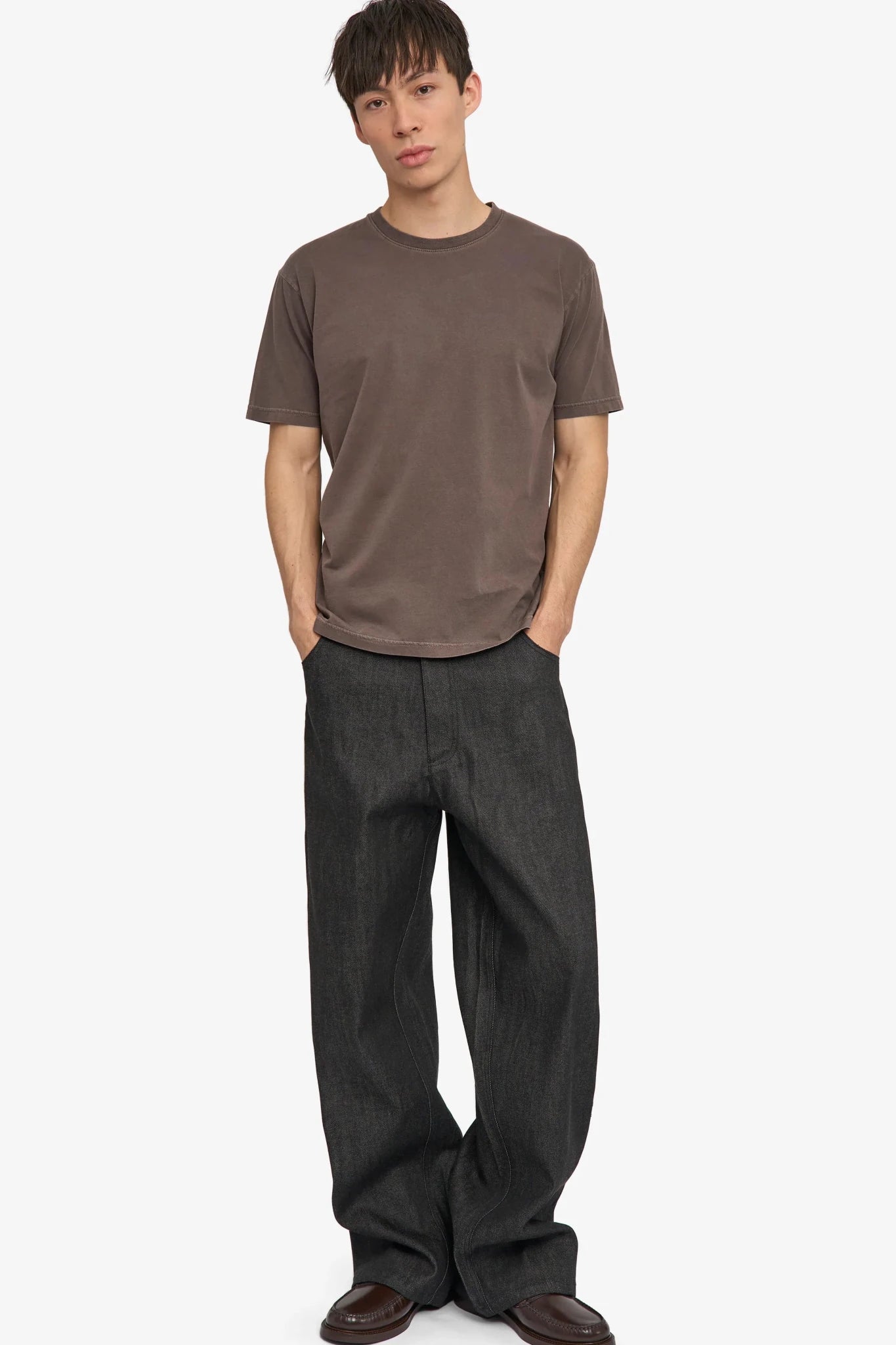 COLORFUL STANDARD-Classic Organic Tee-Faded Mud-BACKYARD