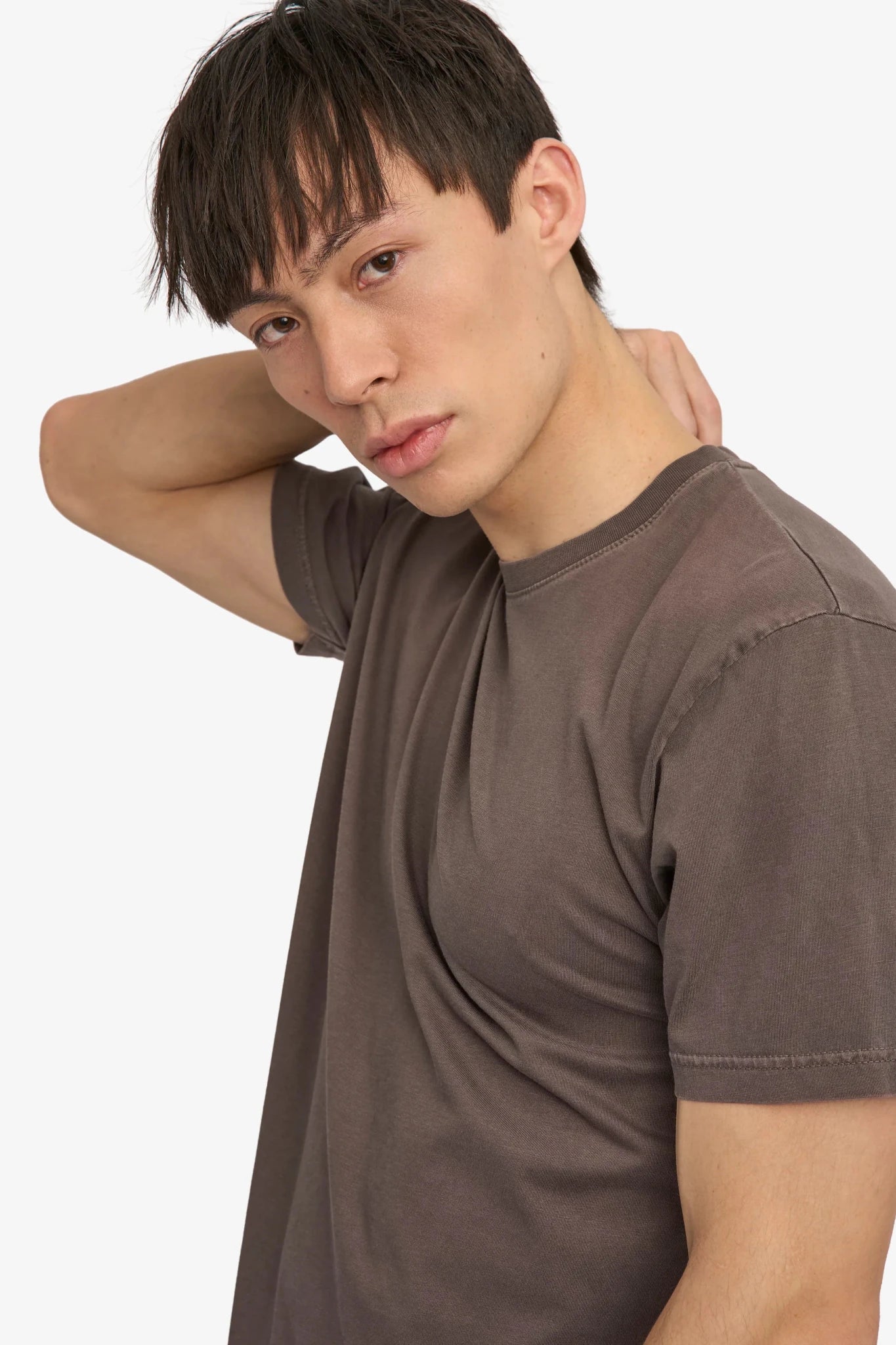 COLORFUL STANDARD-Classic Organic Tee-Faded Mud-BACKYARD