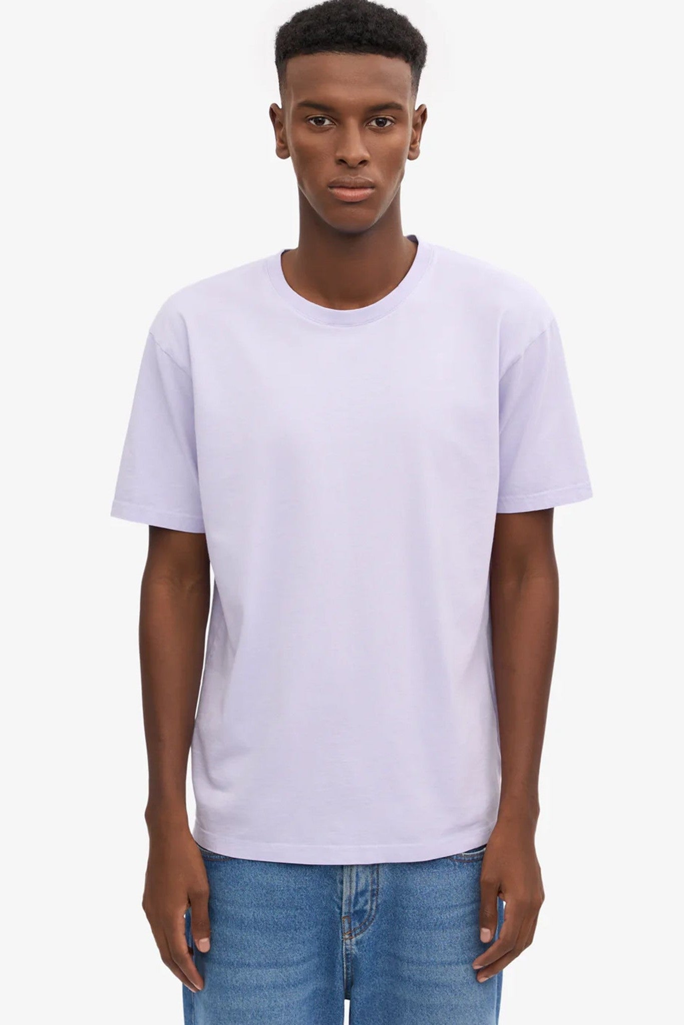 COLORFUL STANDARD - Classic Organic Tee - Soft Lavender - BACKYARD