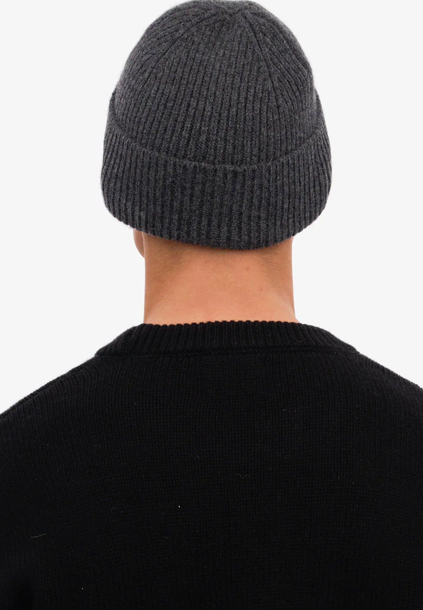 COLORFUL STANDARD - Merino Wool Beanie - Lava Grey - BACKYARD