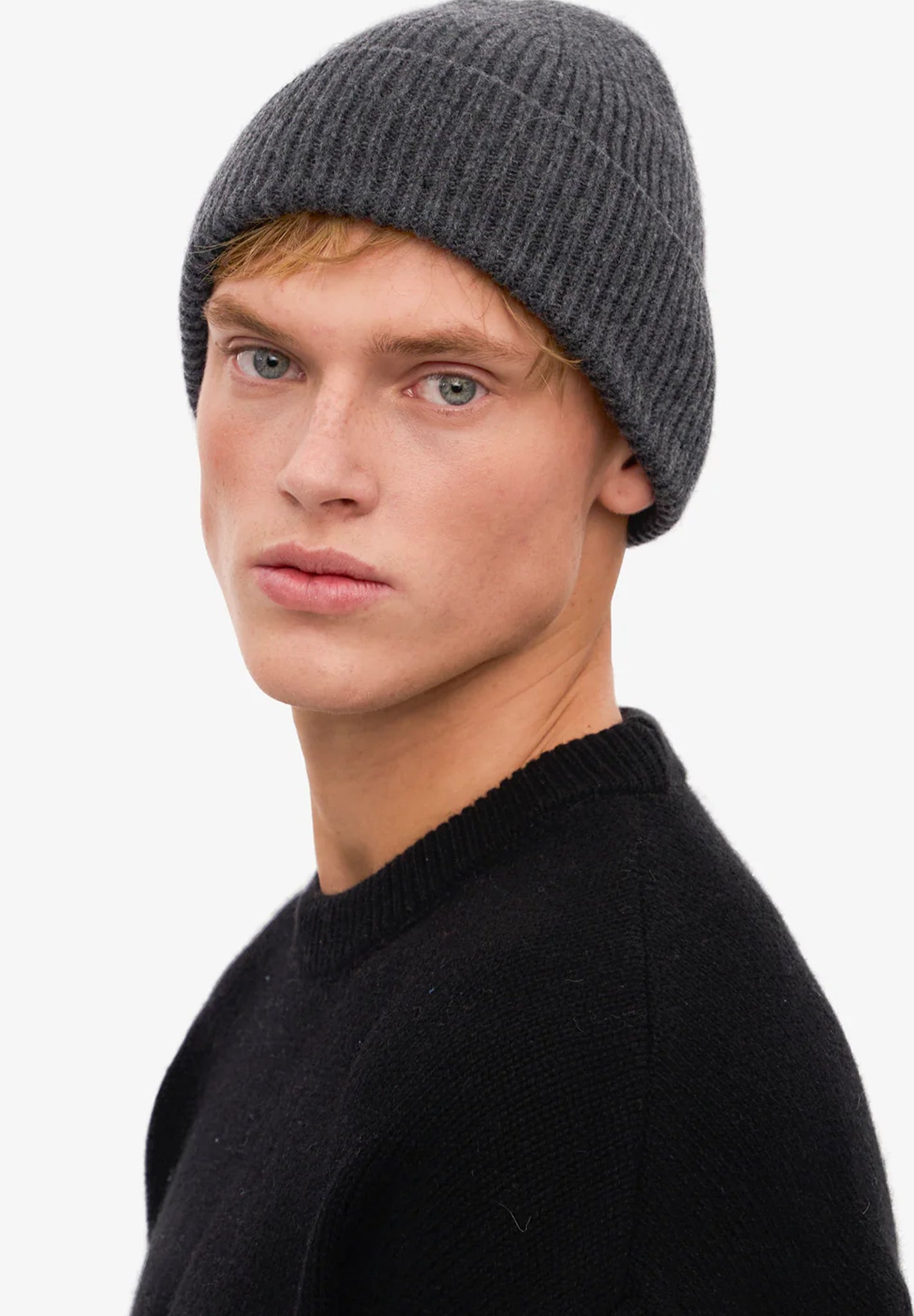 COLORFUL STANDARD - Merino Wool Beanie - Lava Grey - BACKYARD