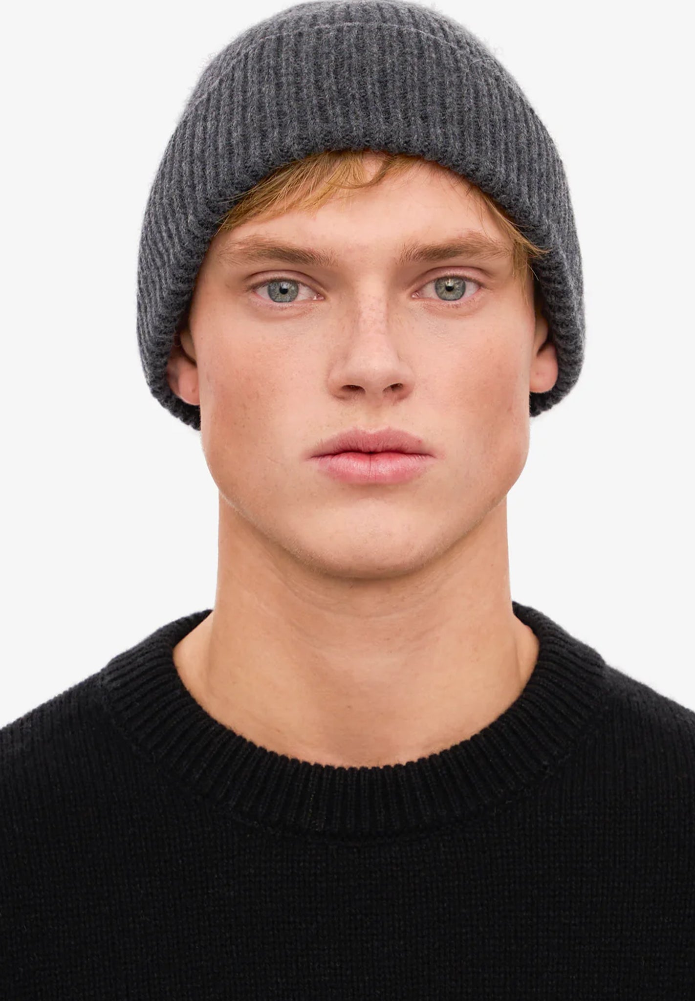 COLORFUL STANDARD - Merino Wool Beanie - Lava Grey - BACKYARD