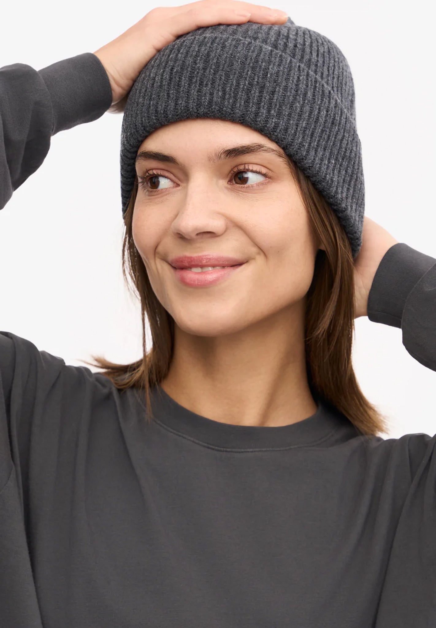 COLORFUL STANDARD - Merino Wool Beanie - Lava Grey - BACKYARD