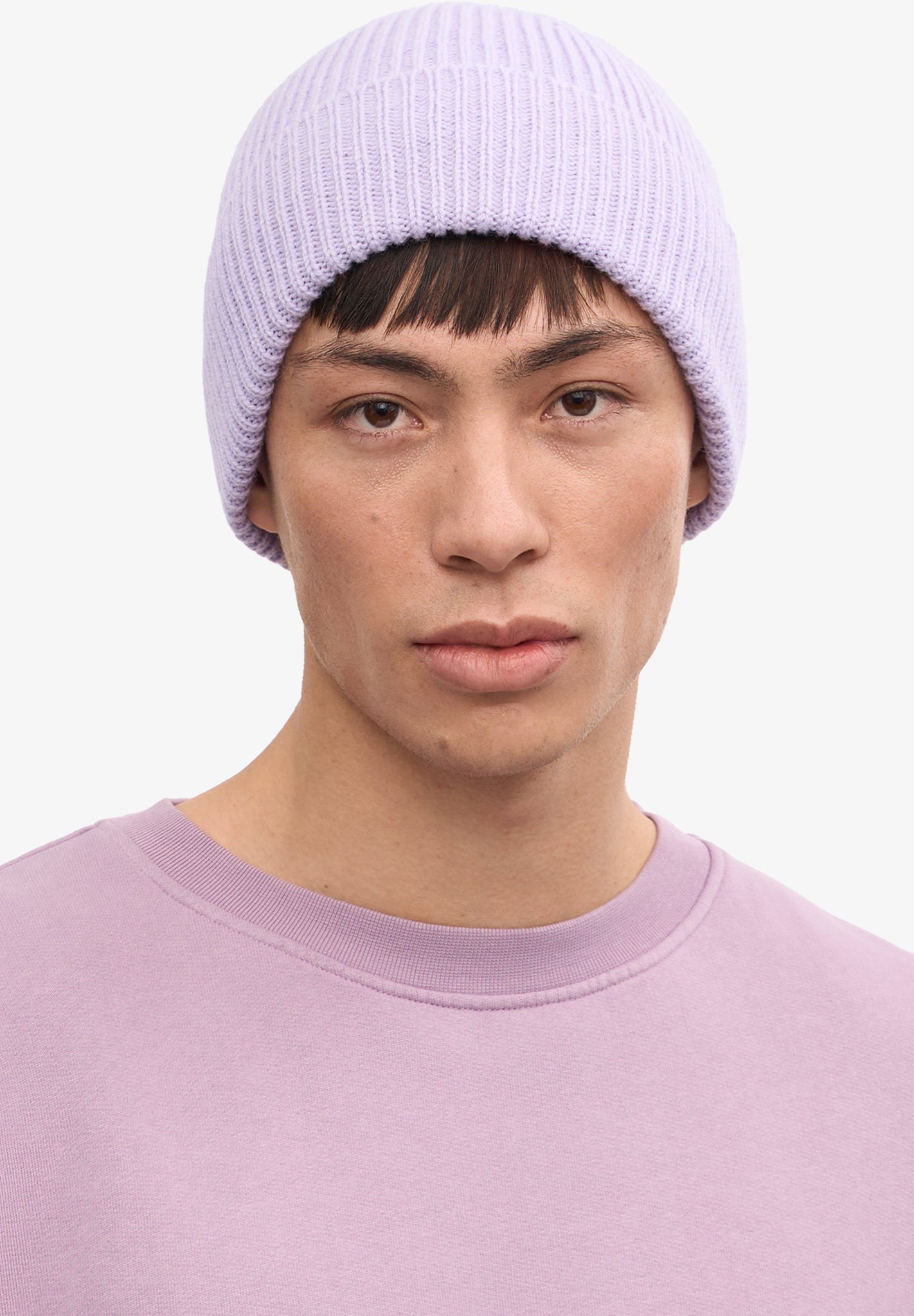 COLORFUL STANDARD - Merino Wool Beanie - Soft Lavender - BACKYARD