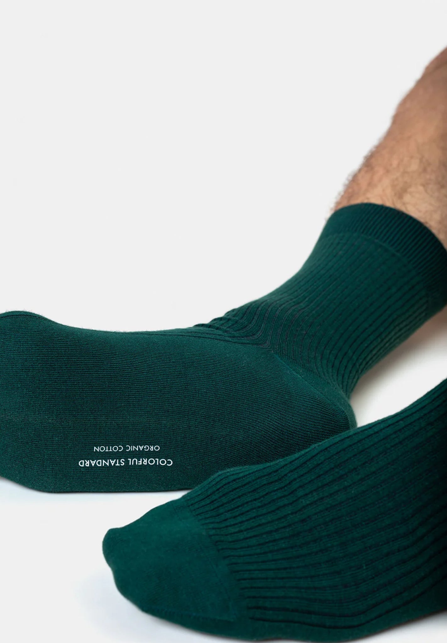 COLORFUL STANDARD - Merino Wool Blend Sock - Dusty Olive - BACKYARD