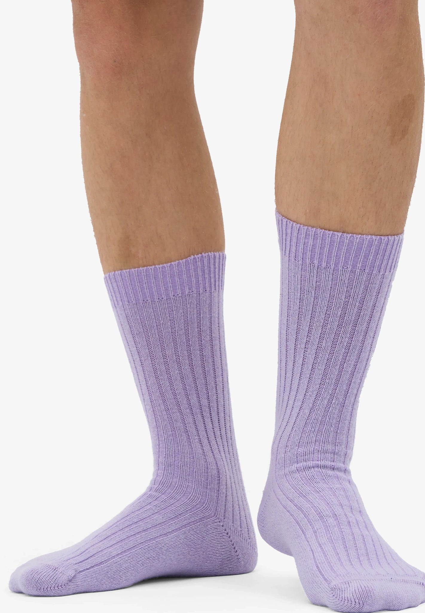 COLORFUL STANDARD - Merino Wool Blend Sock - Soft Lavender - BACKYARD